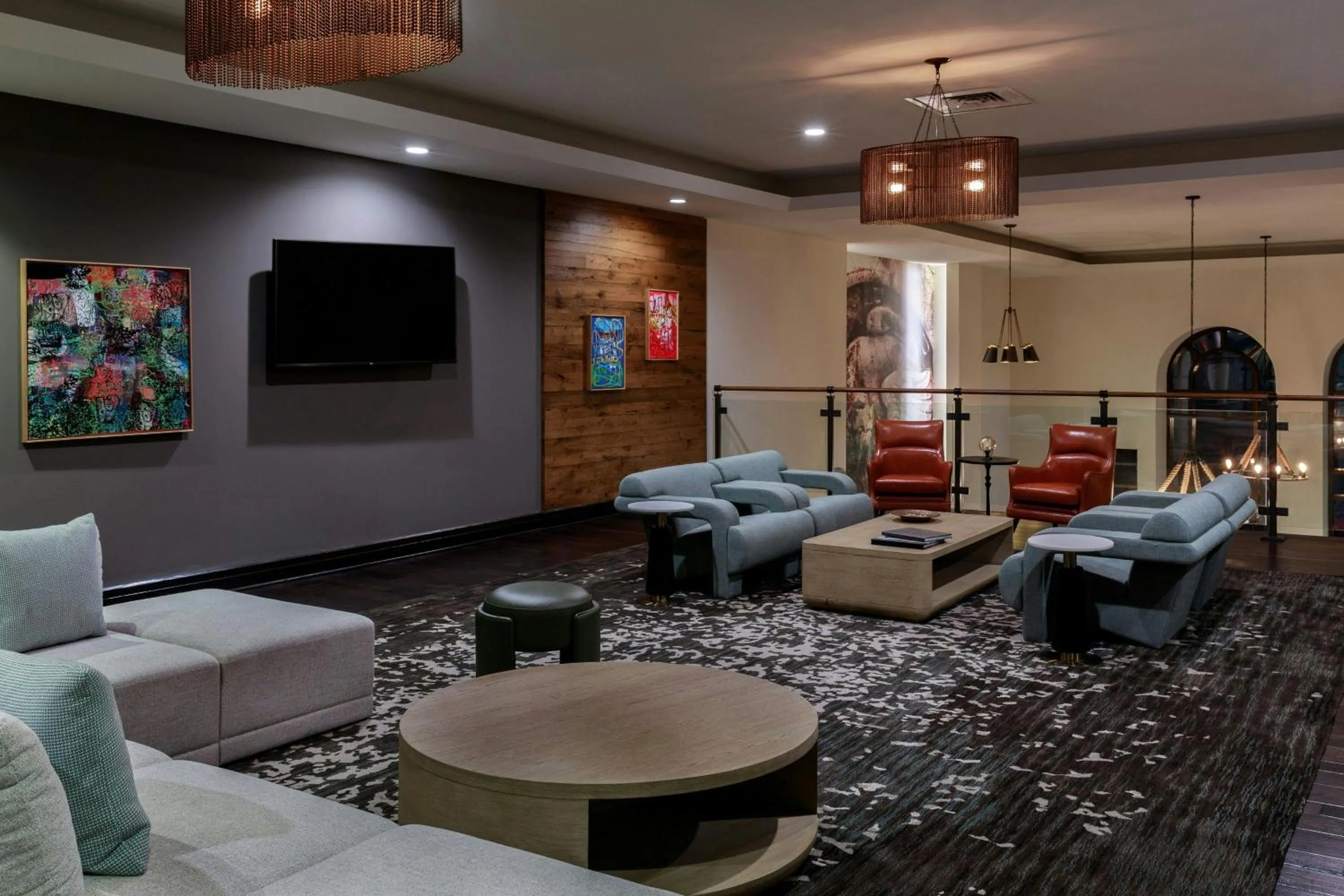 Lounge or bar in Renaissance Allentown Hotel
