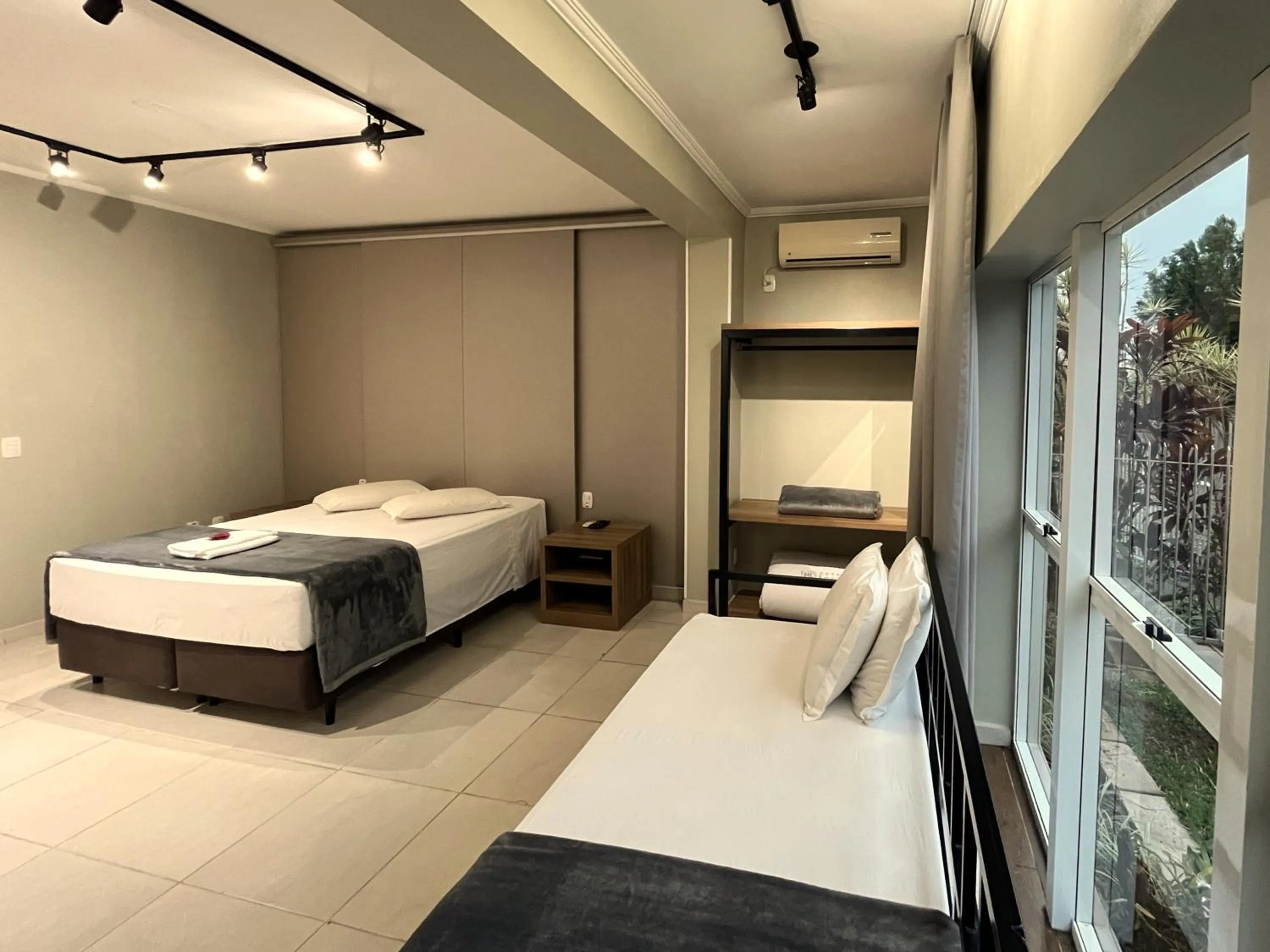 Bed in Hotel Locatelli