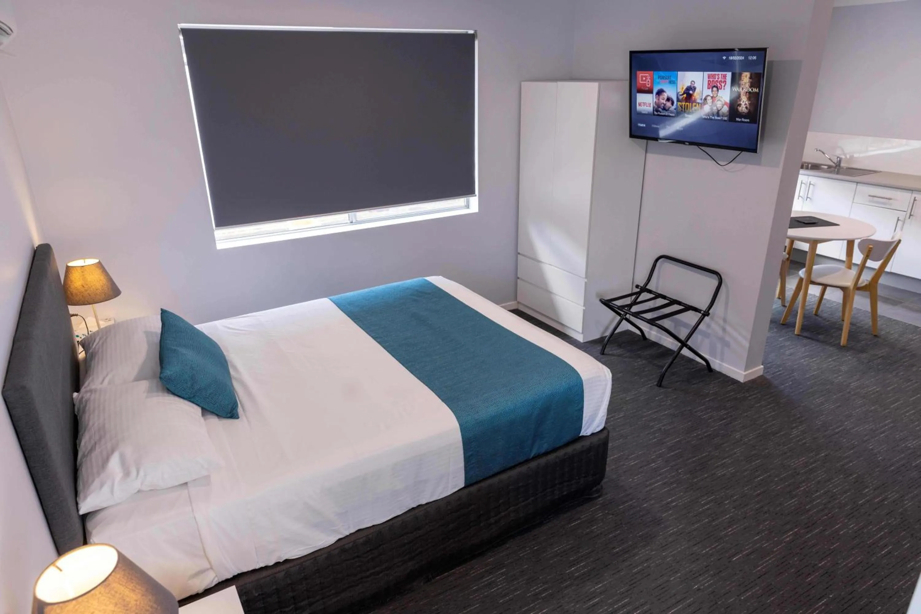 Bed in Wynnum Anchor Motel