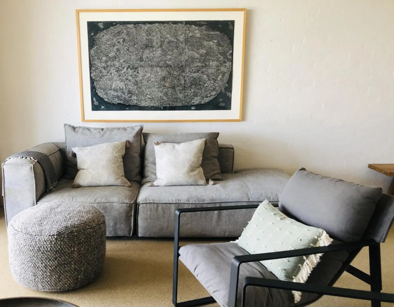 Living room in Lorne Surf Apartments