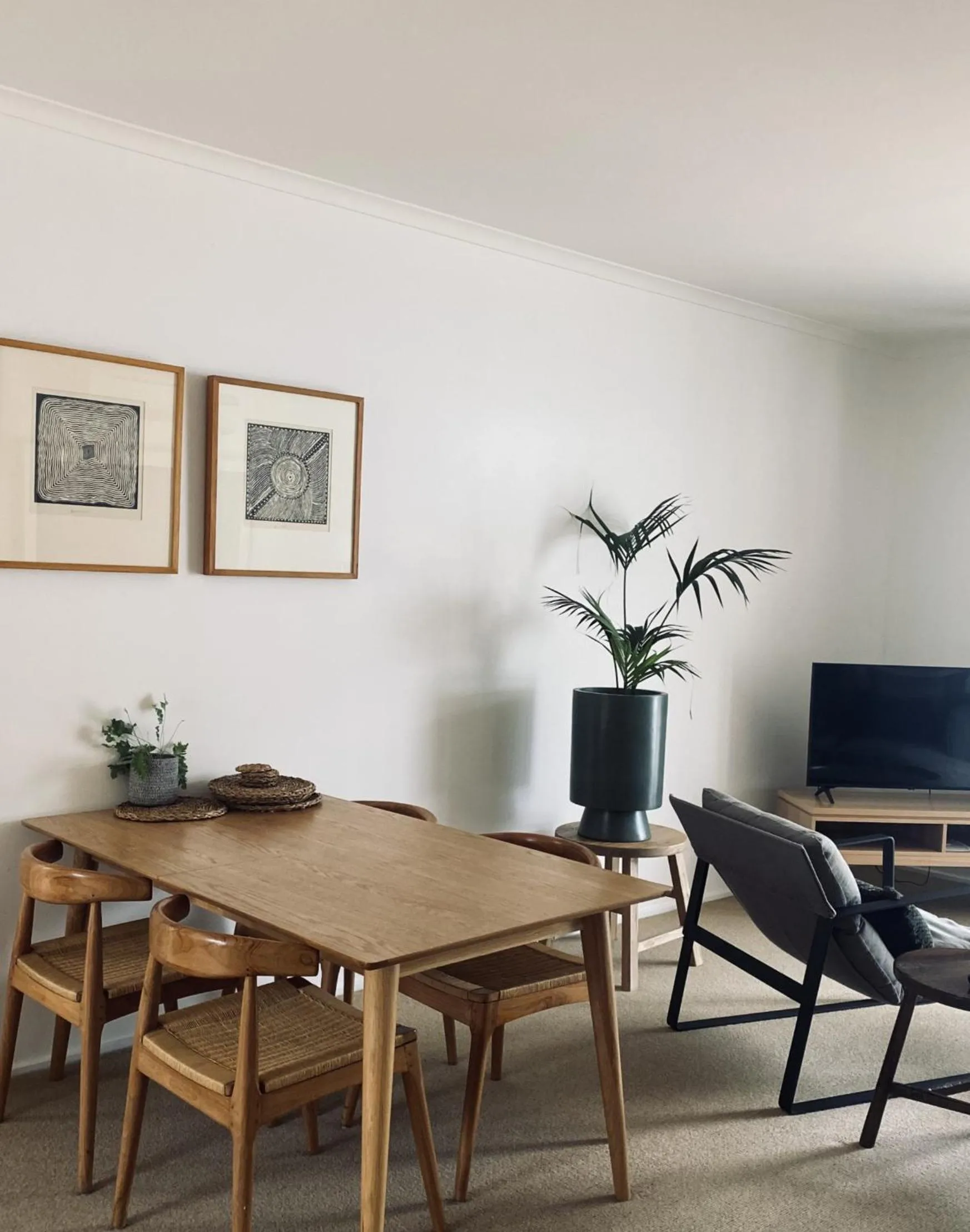 Living room in Lorne Surf Apartments