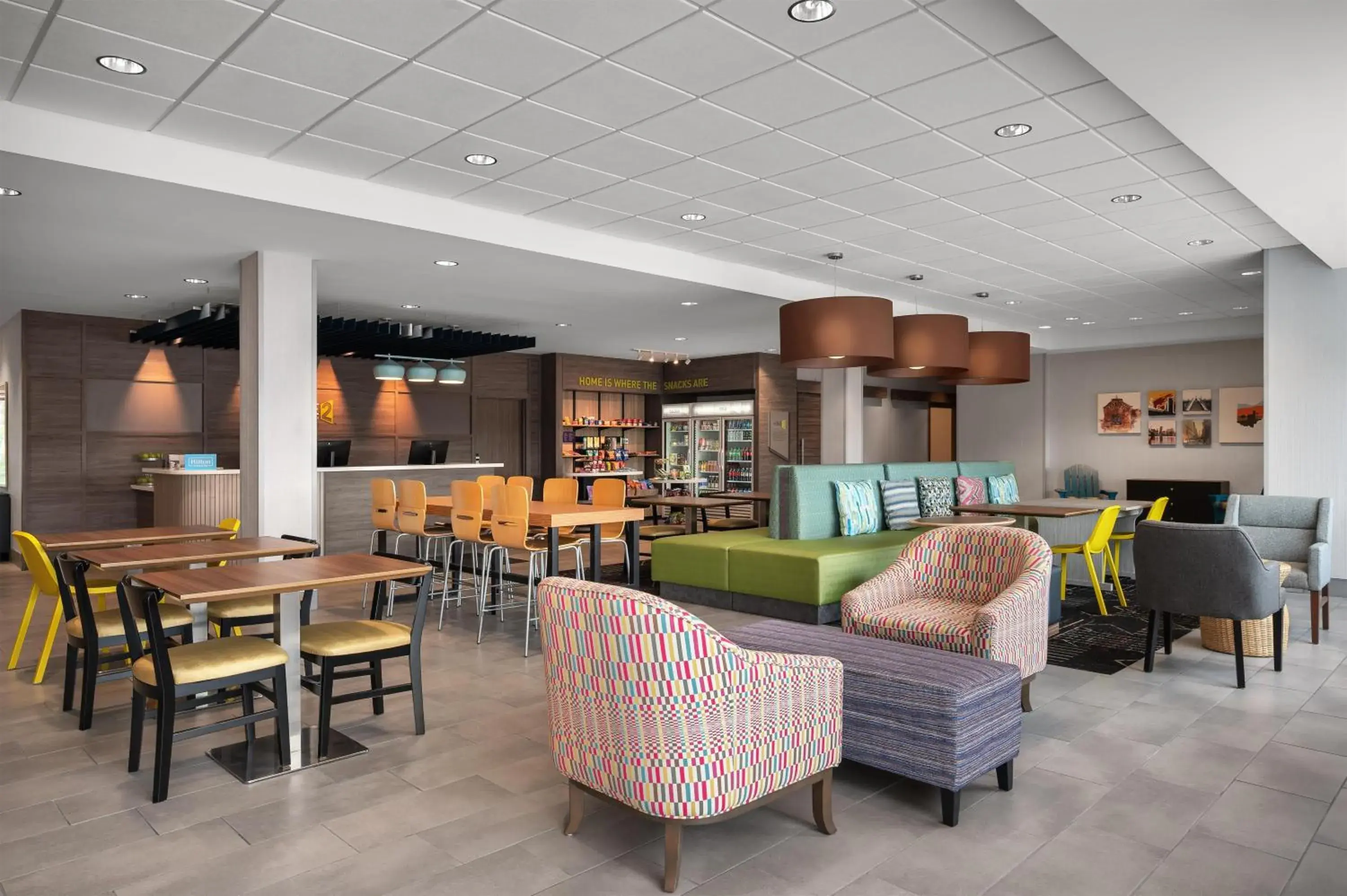 Lobby or reception in Home2 Suites By Hilton Cincinnati Eastgate Lobby or reception in Home2 Suites By Hilton Cincinnati Eastgate