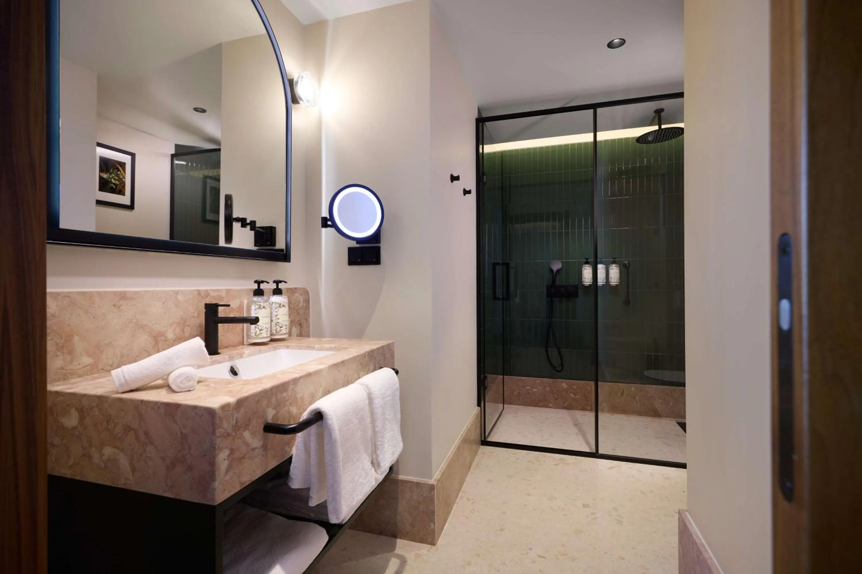 Bathroom in DUO Hotel Lisbon, Curio Collection by Hilton