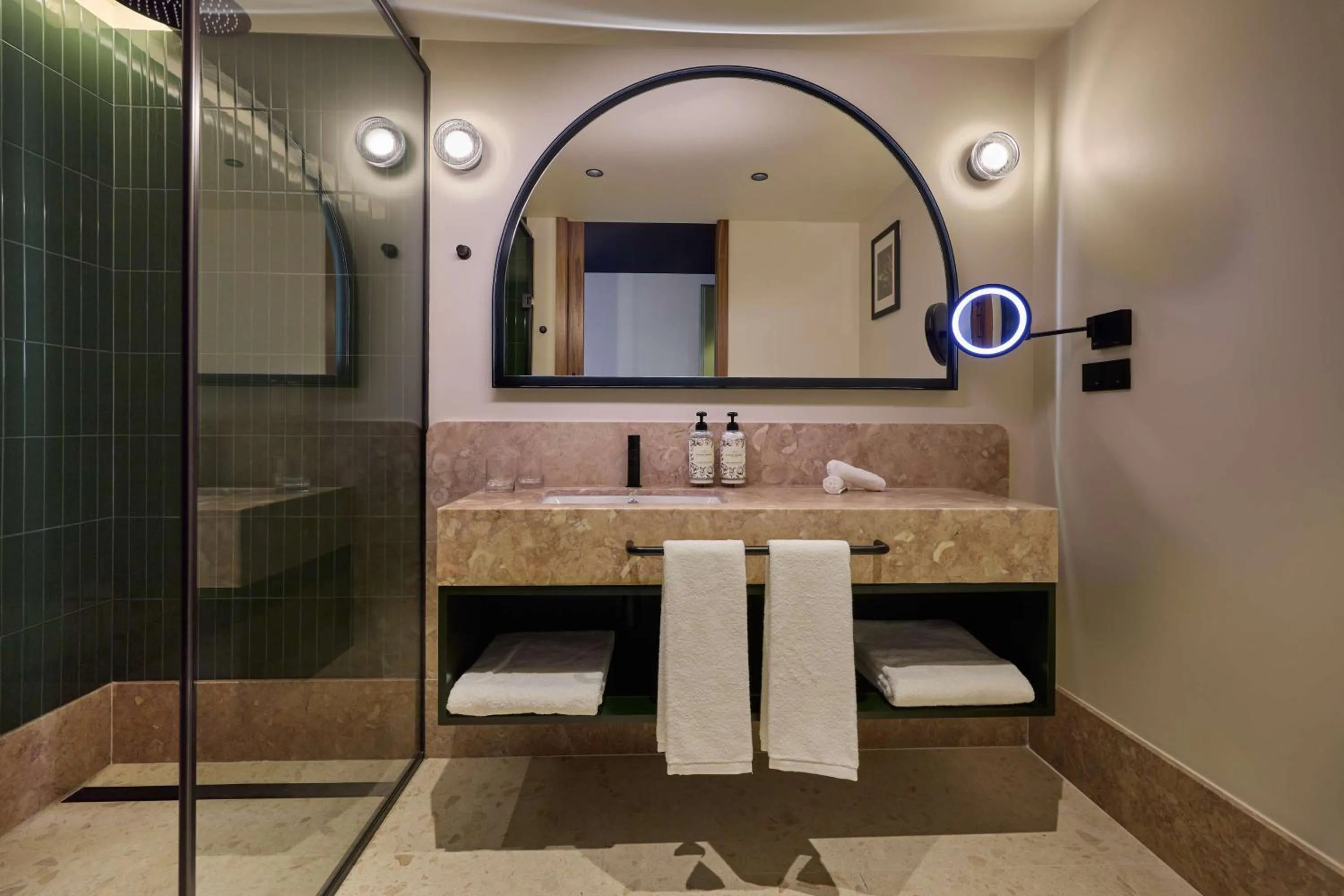 Bathroom in DUO Hotel Lisbon, Curio Collection by Hilton