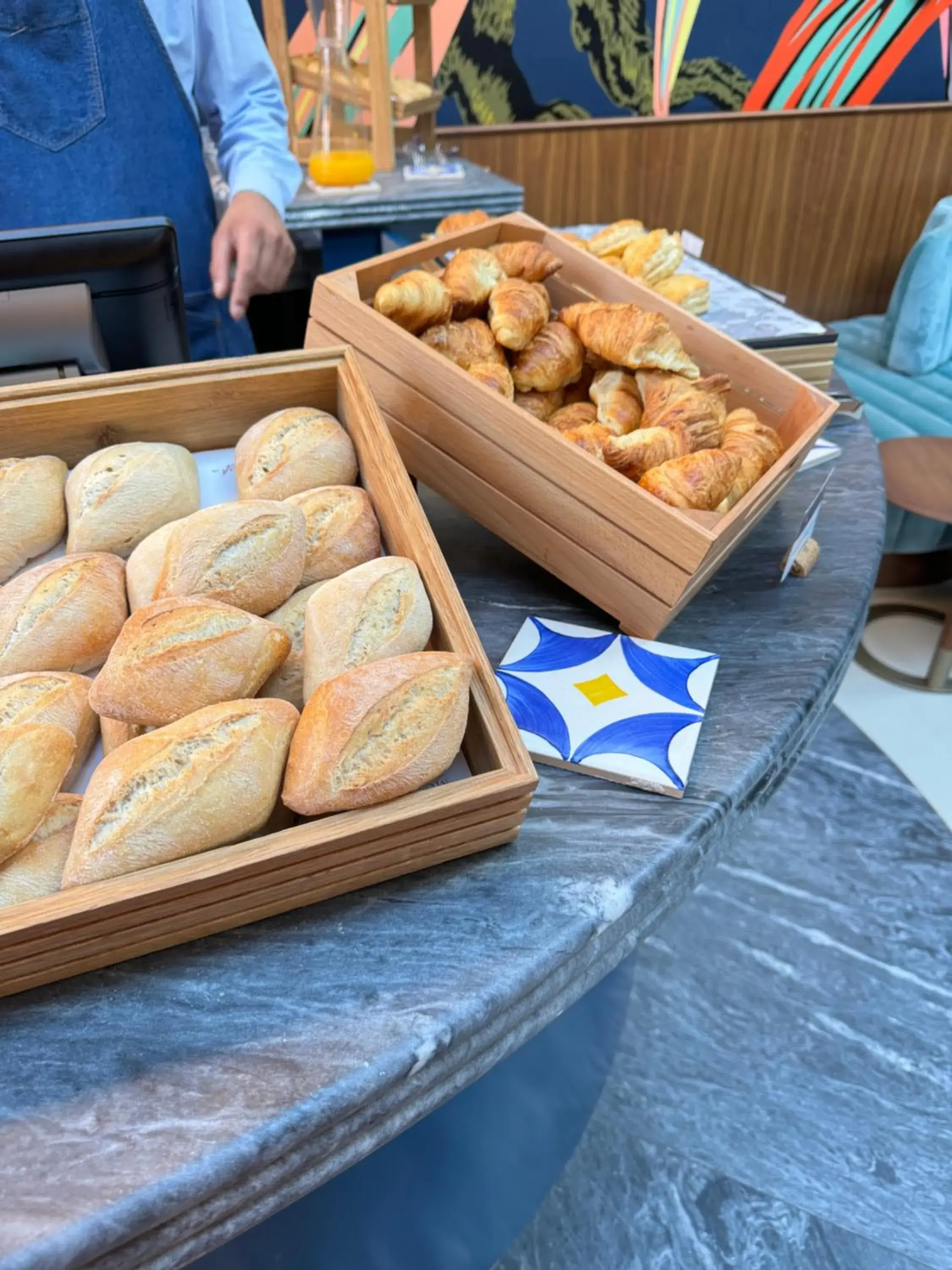 Breakfast in DUO Hotel Lisbon, Curio Collection by Hilton Breakfast in DUO Hotel Lisbon, Curio Collection by Hilton