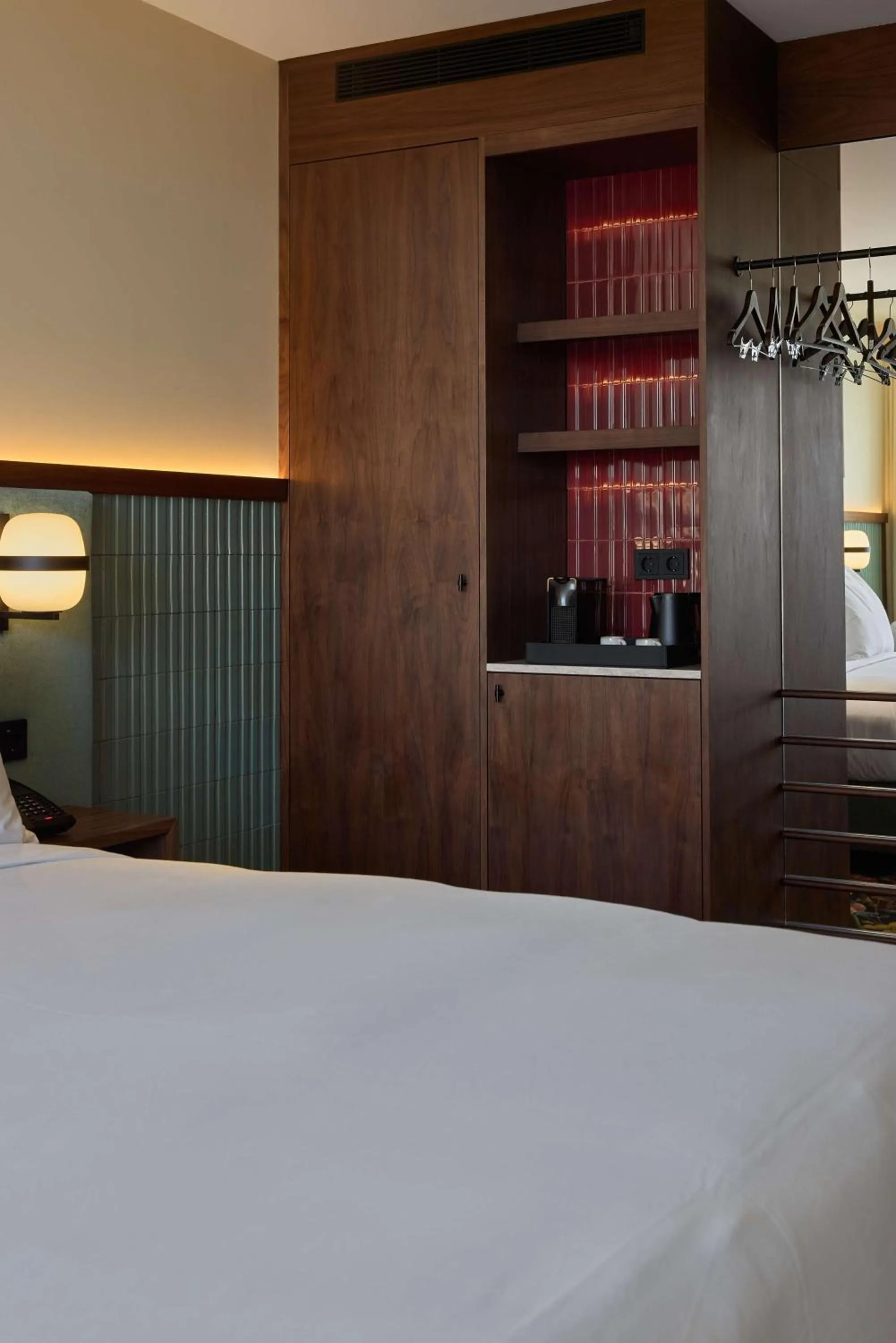Bed in DUO Hotel Lisbon, Curio Collection by Hilton