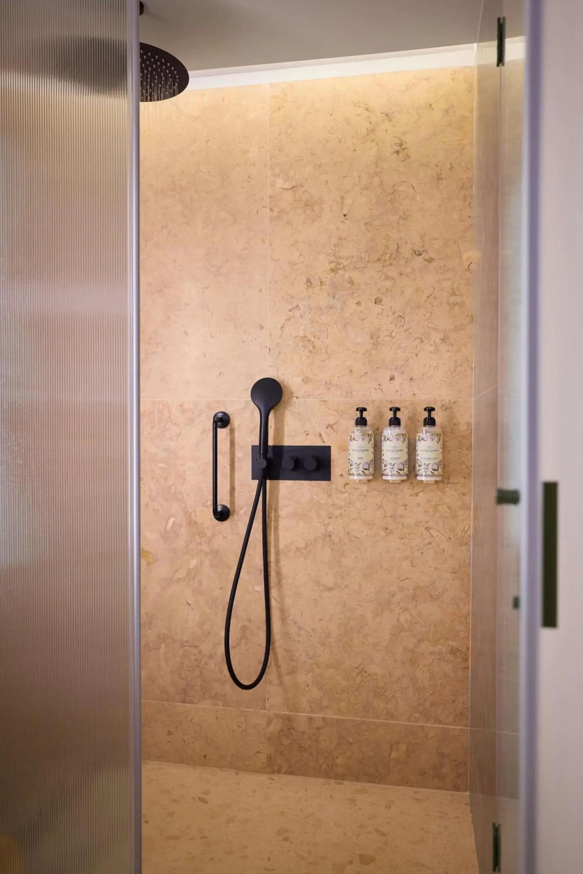 Bathroom in DUO Hotel Lisbon, Curio Collection by Hilton Bathroom in DUO Hotel Lisbon, Curio Collection by Hilton