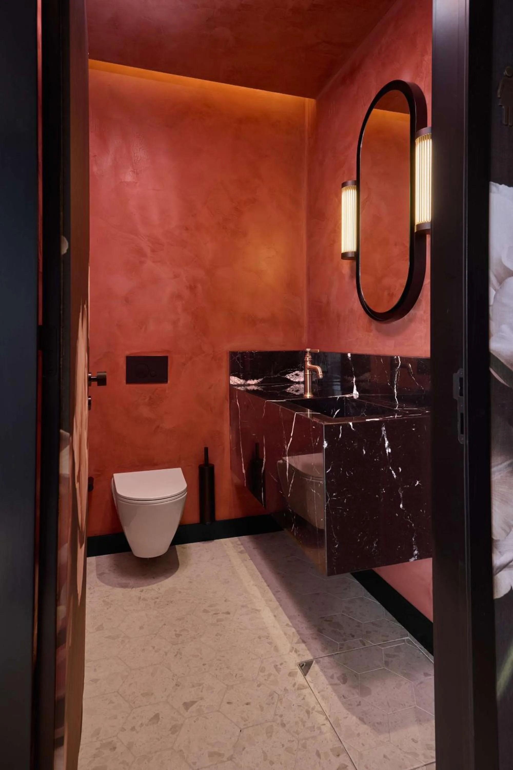 Bathroom in DUO Hotel Lisbon, Curio Collection by Hilton