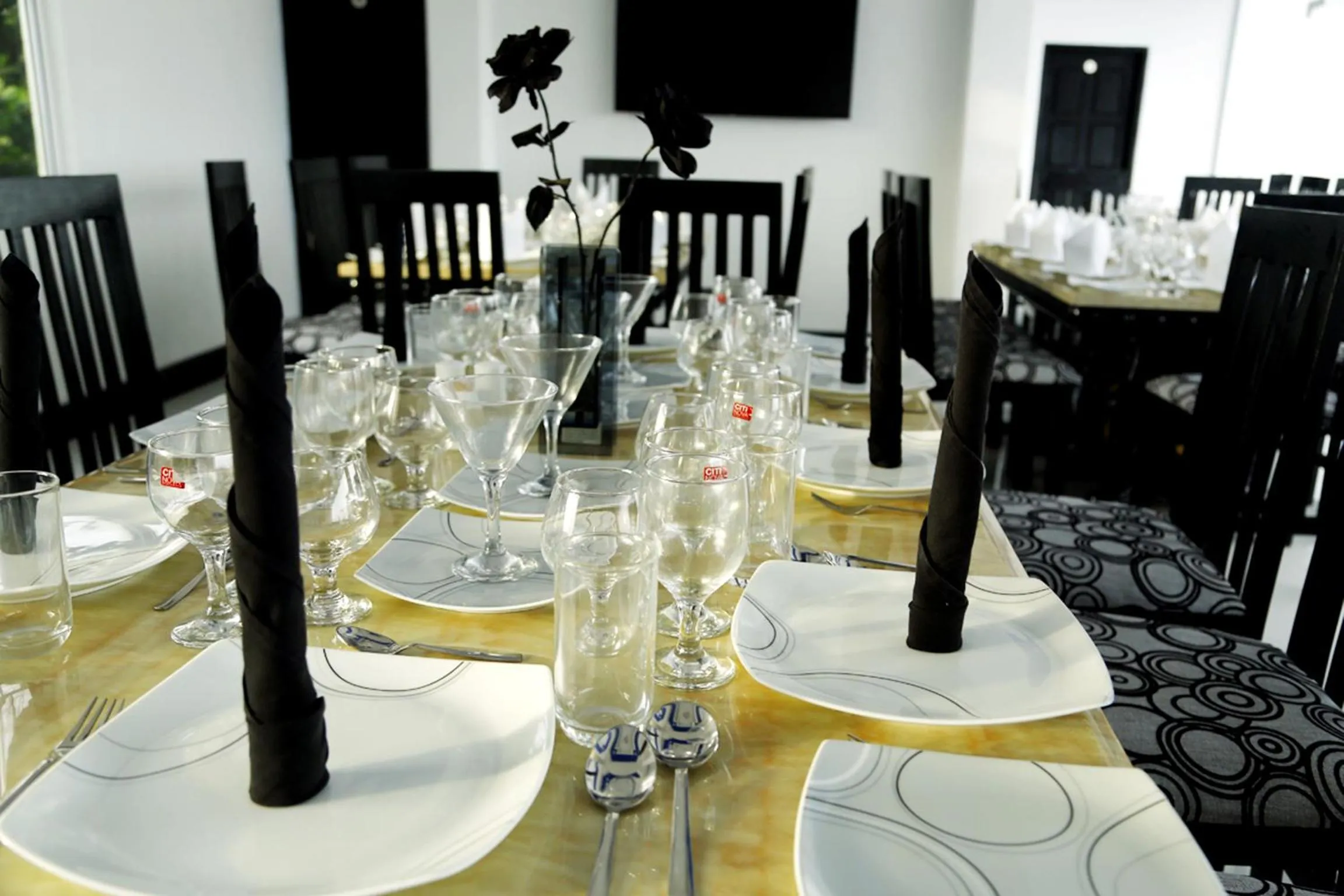 Lobby or reception in Villa Hotel