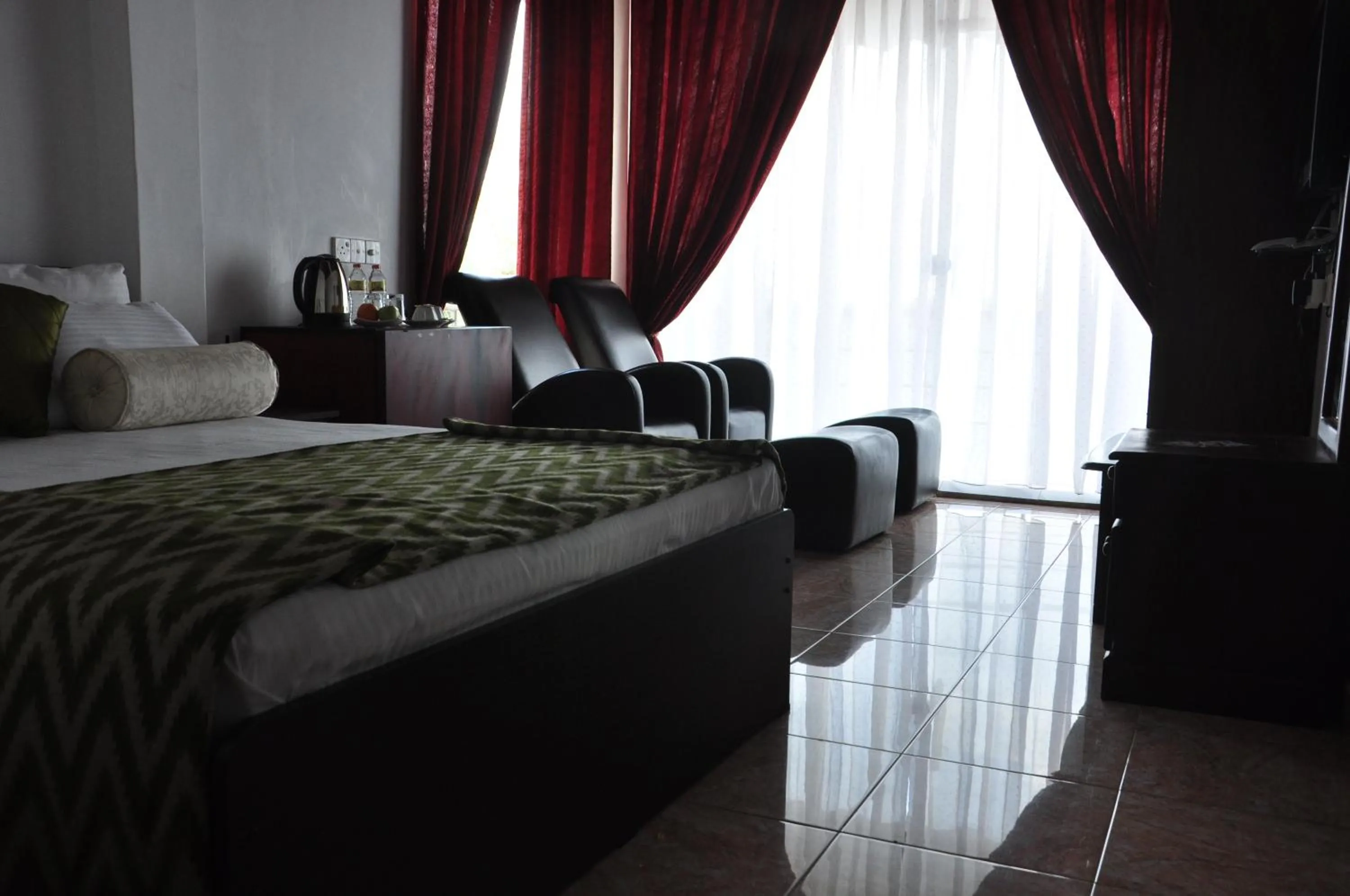 Bed in Villa Hotel