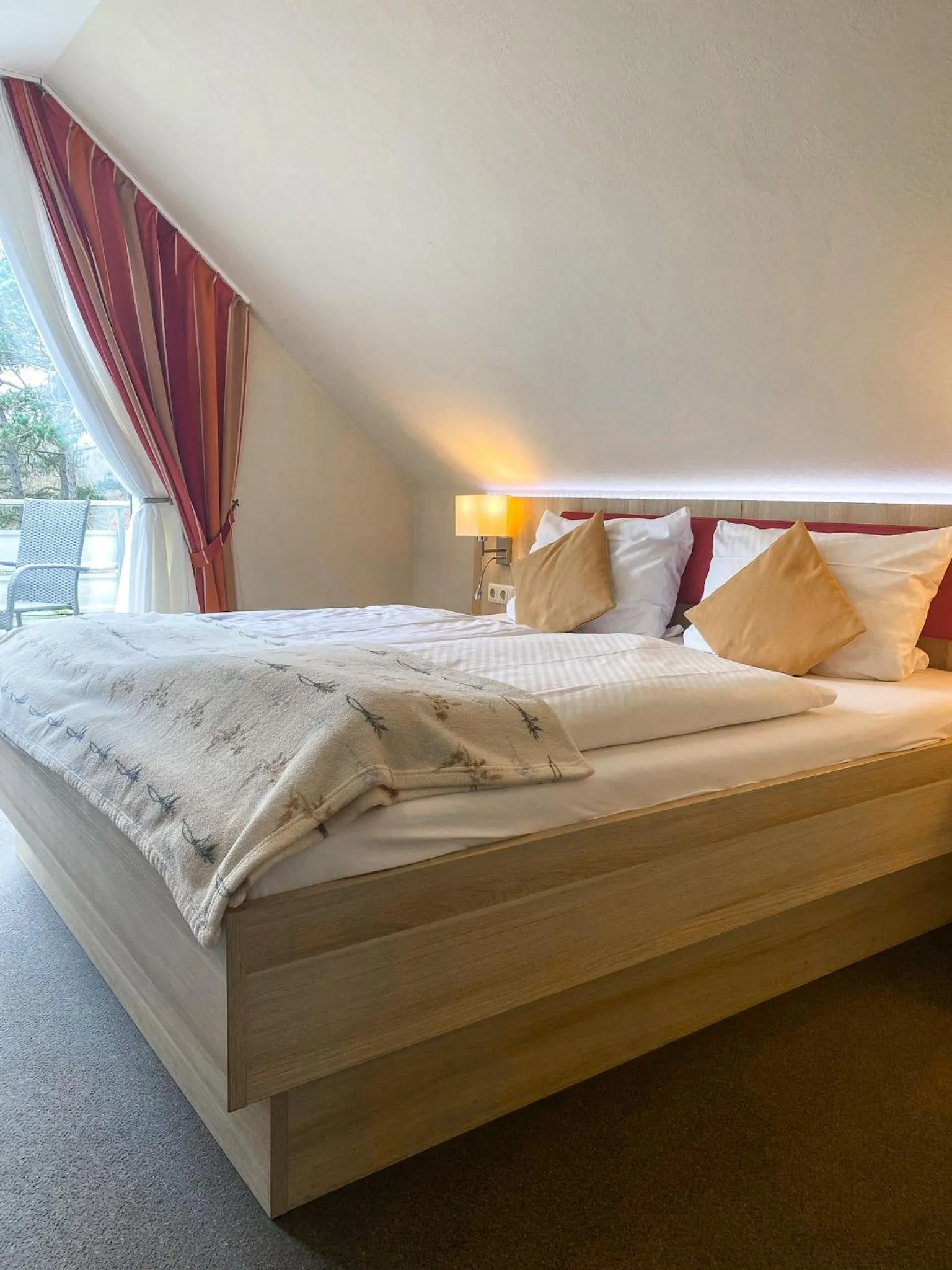 Bedroom, Bed in Hotel Garni Silvana