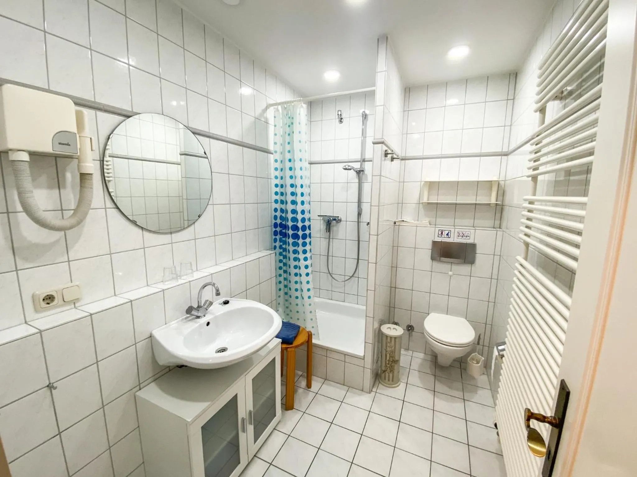 Bathroom in Hotel Garni Silvana