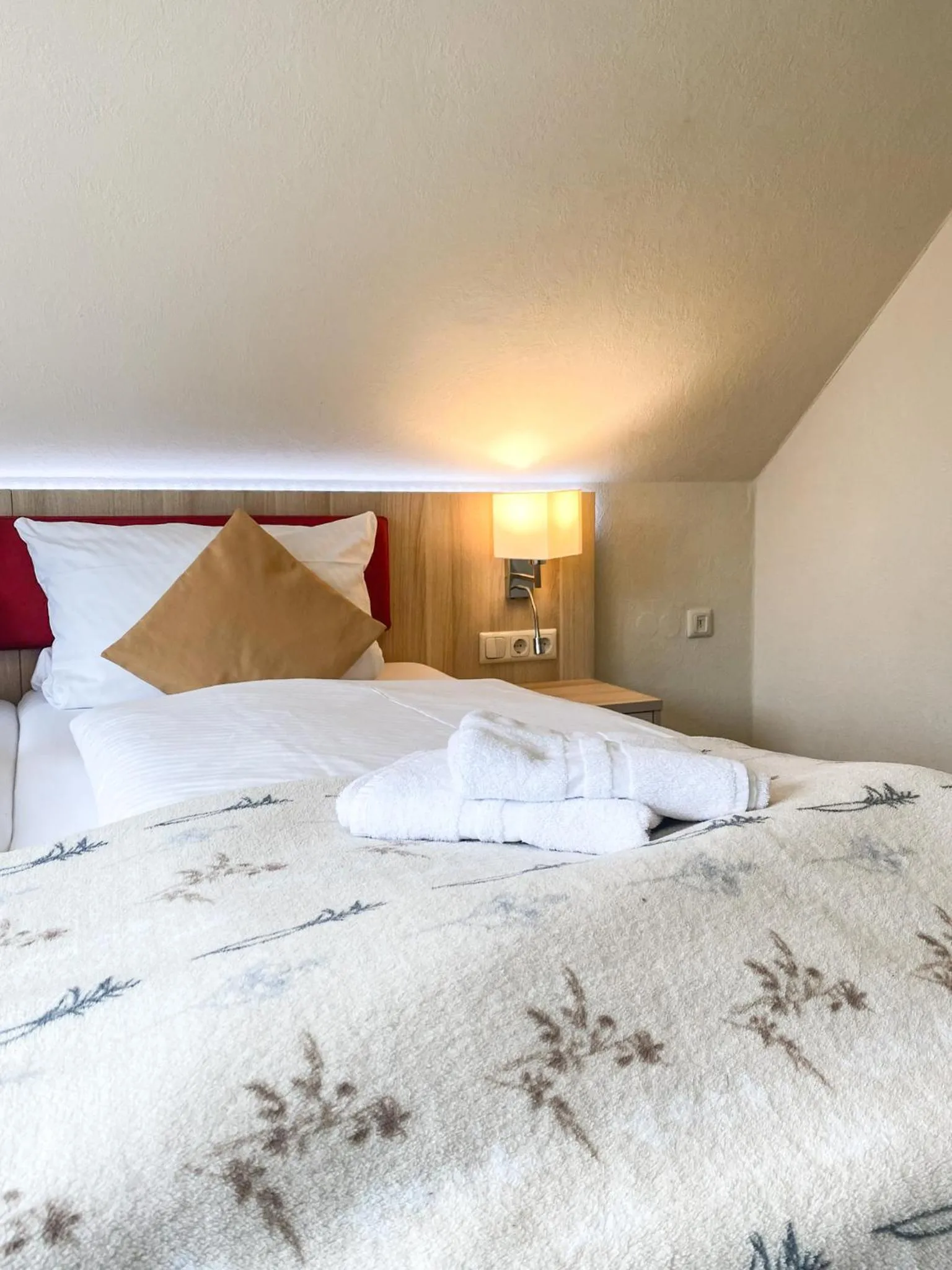 Bedroom, Bed in Hotel Garni Silvana