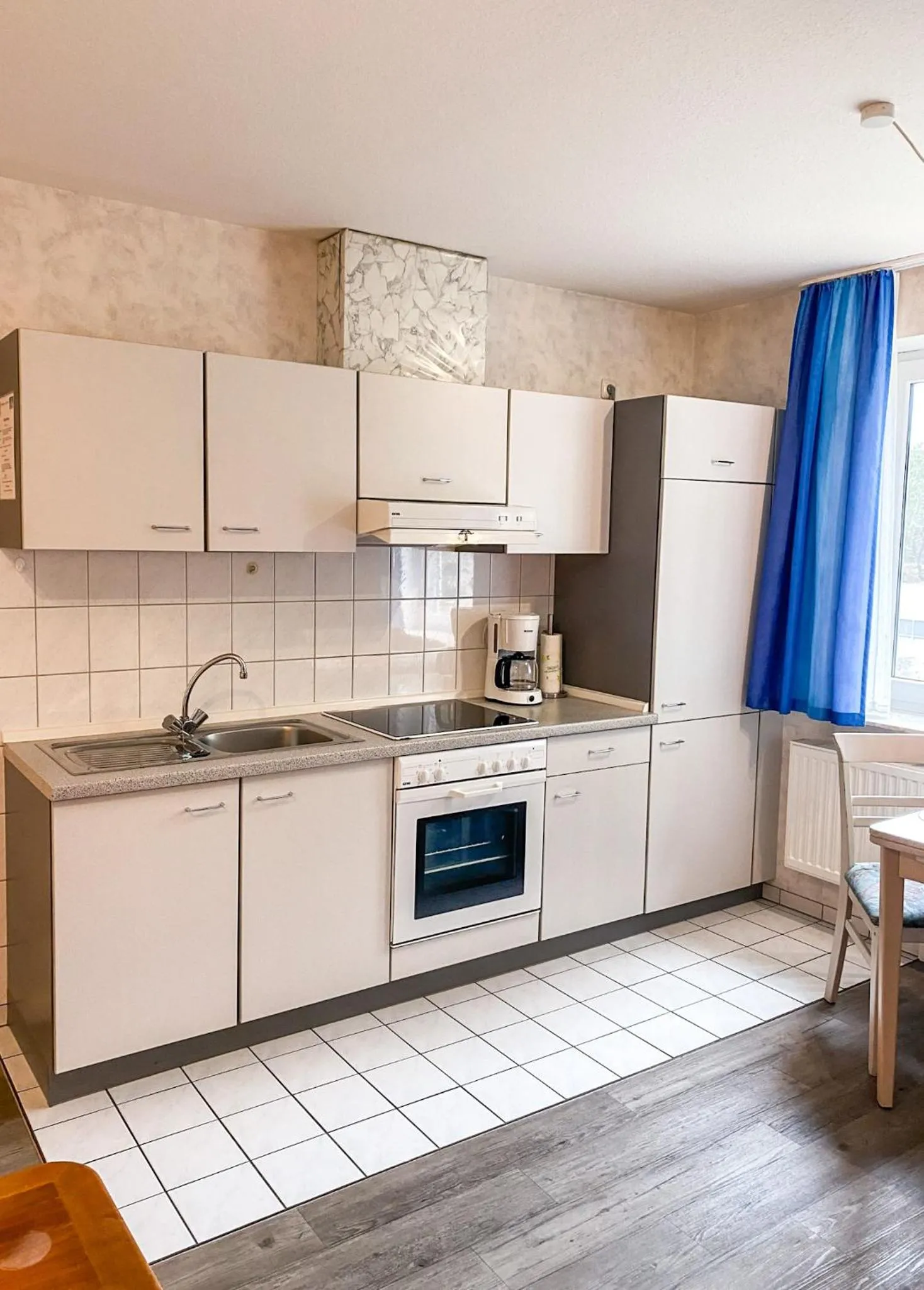 Kitchen or kitchenette in Hotel Garni Silvana