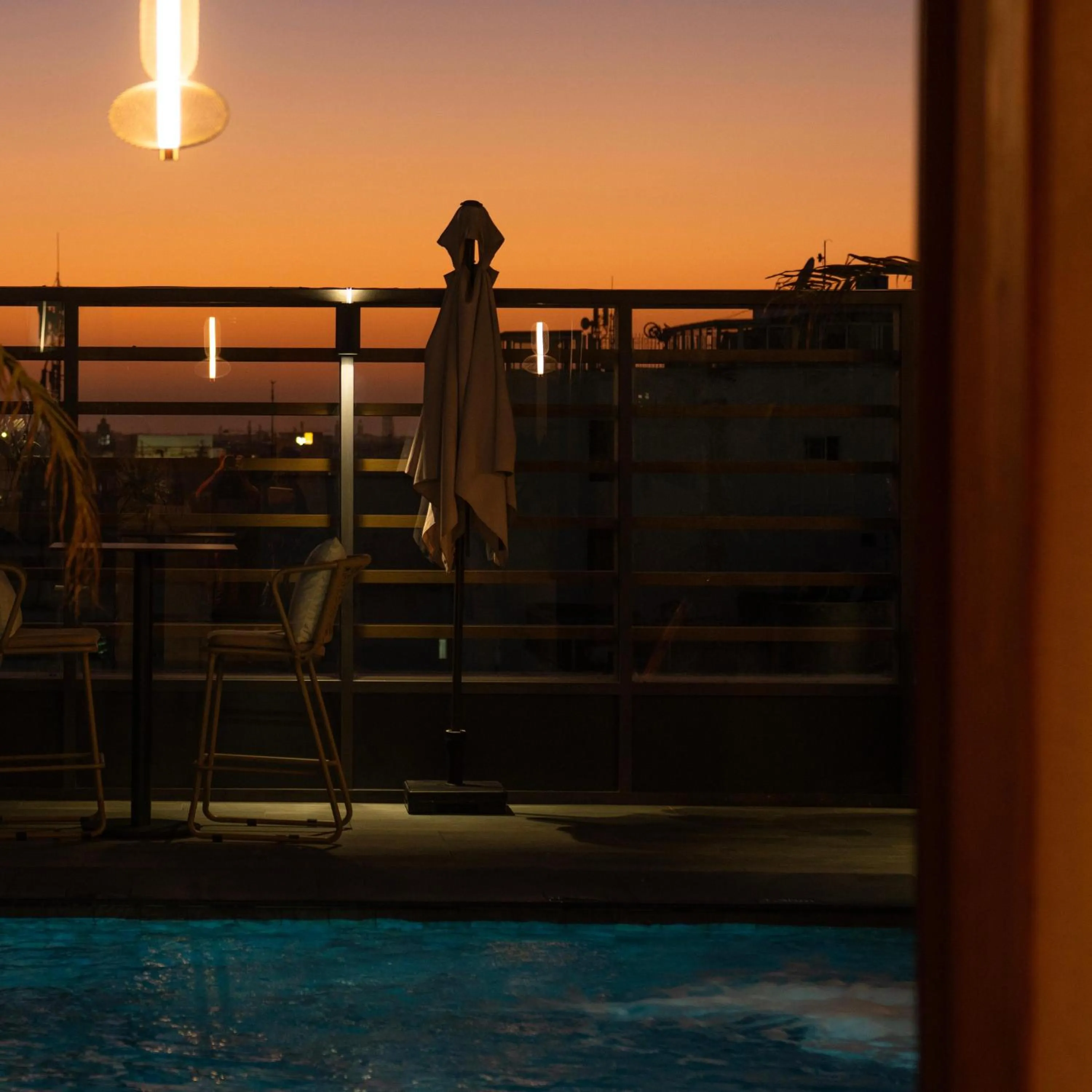 Pool view in Courtyard by Marriott Casablanca Downtown