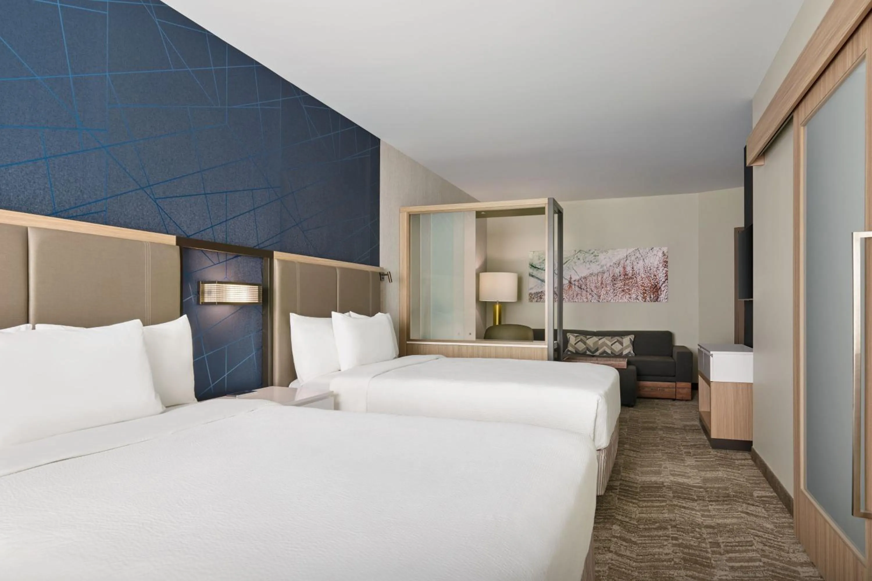 Photo of the whole room, Bed in SpringHill Suites by Marriott Avon Vail Valley