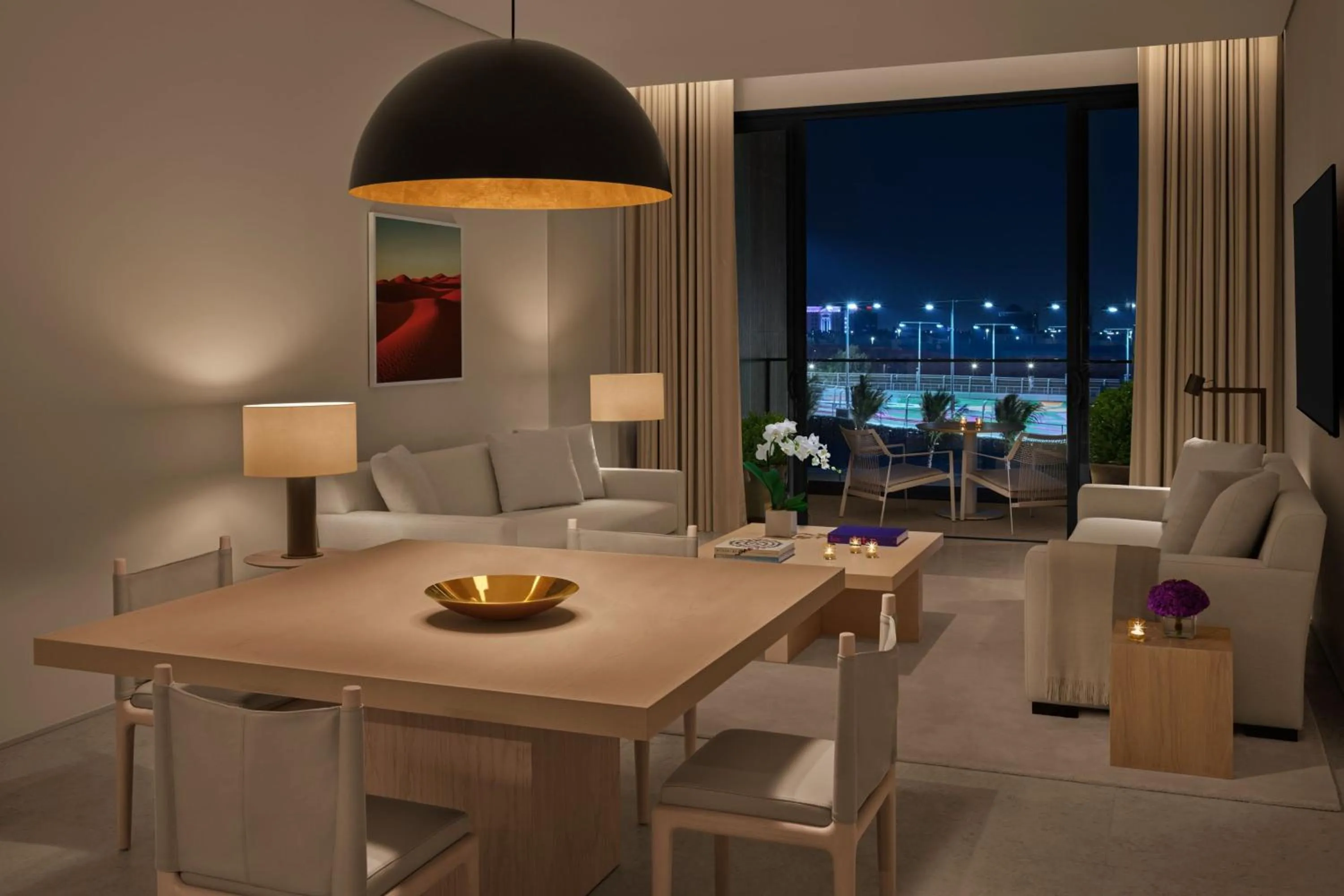 Photo of the whole room in The Jeddah EDITION