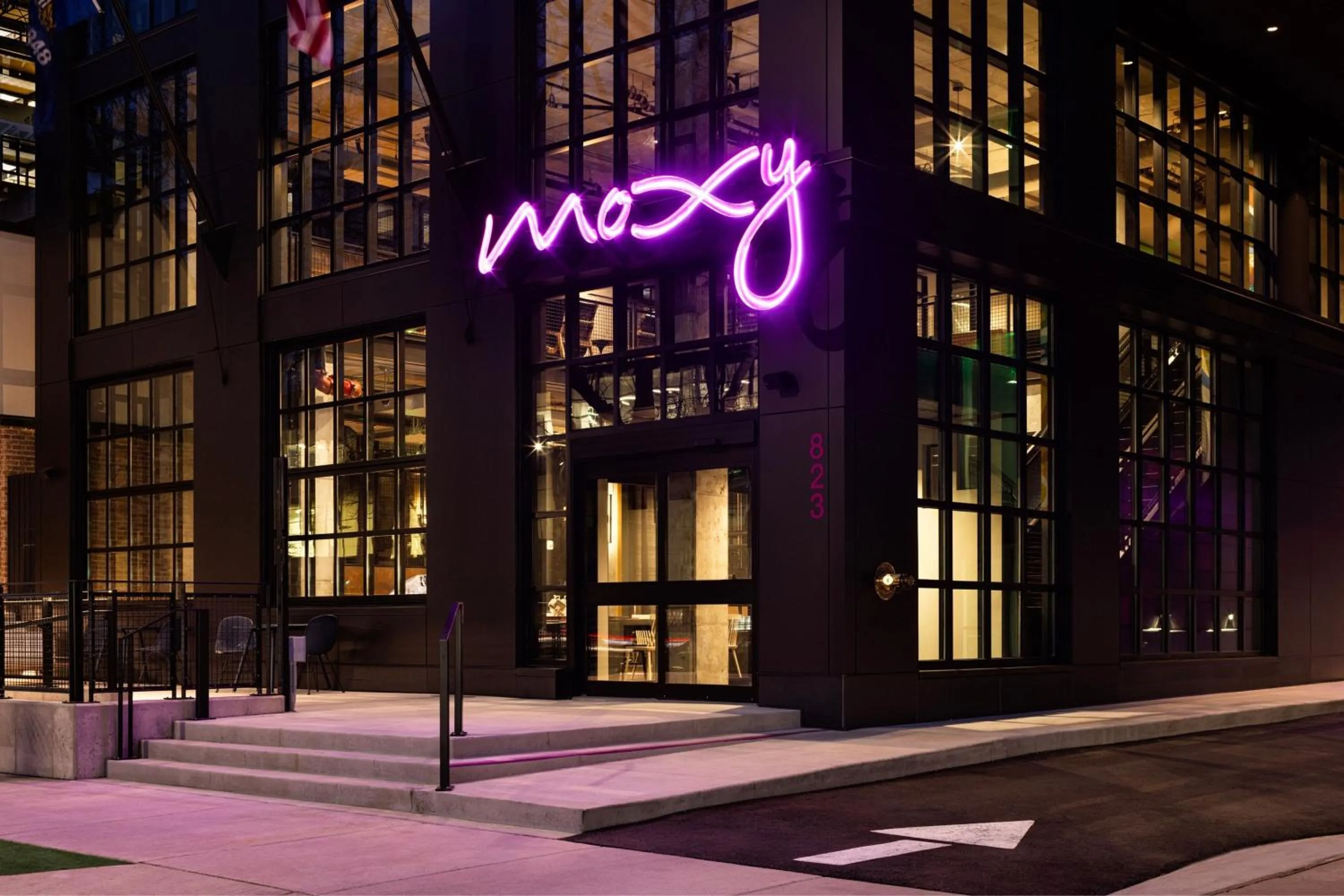 Property building in Moxy Madison Downtown