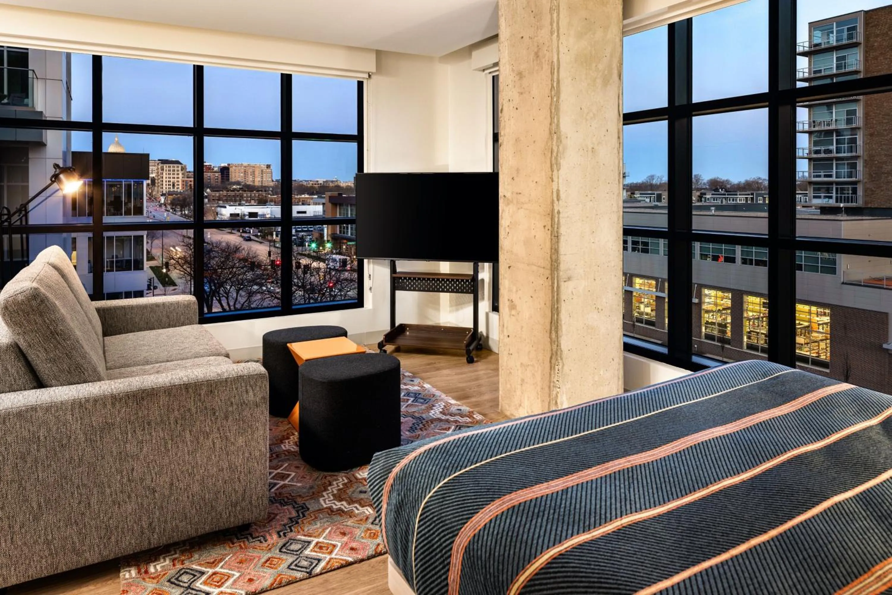 Photo of the whole room in Moxy Madison Downtown