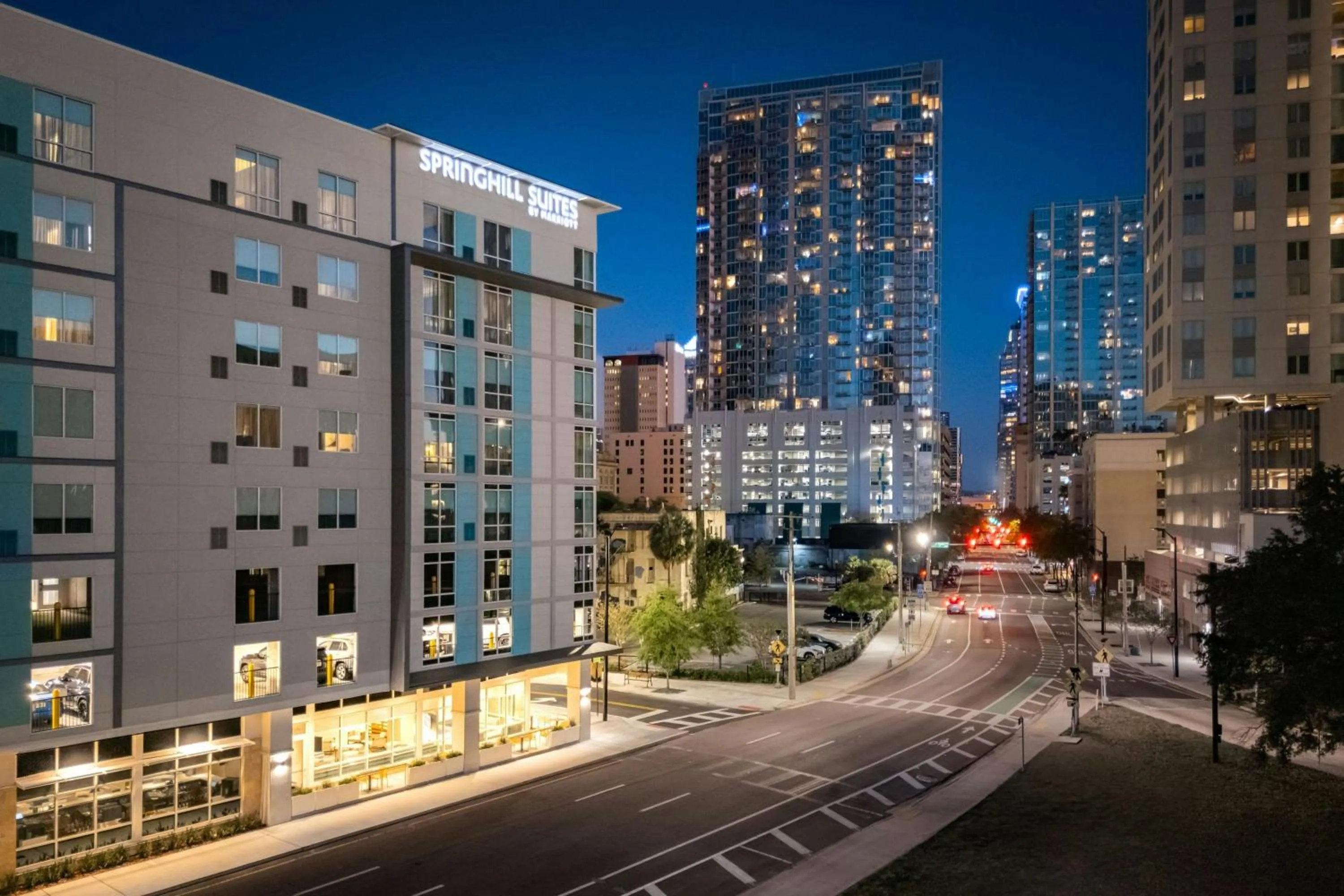 View (from property/room) in SpringHill Suites by Marriott Tampa Downtown