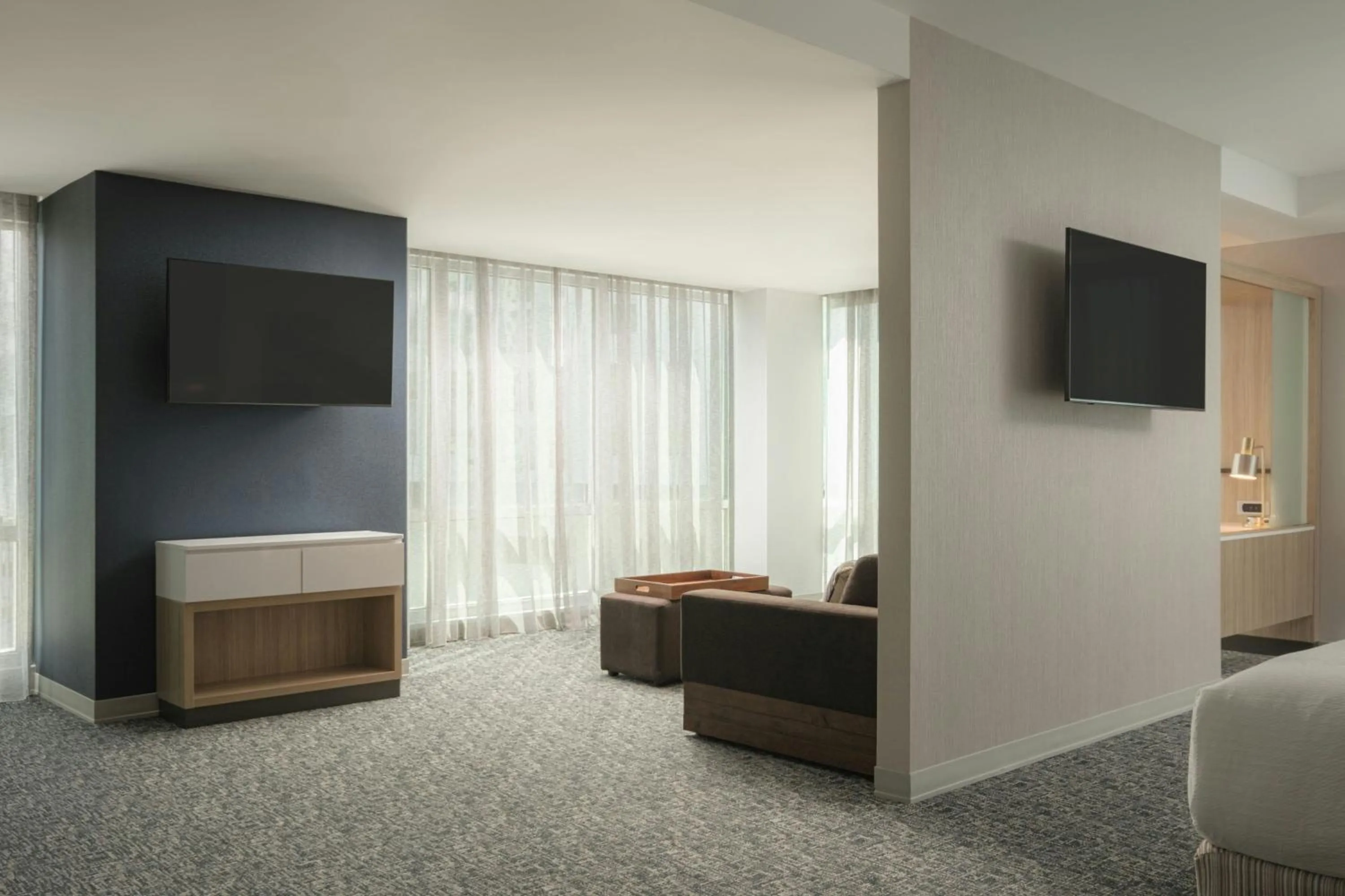 Bedroom, Bed in SpringHill Suites by Marriott Tampa Downtown