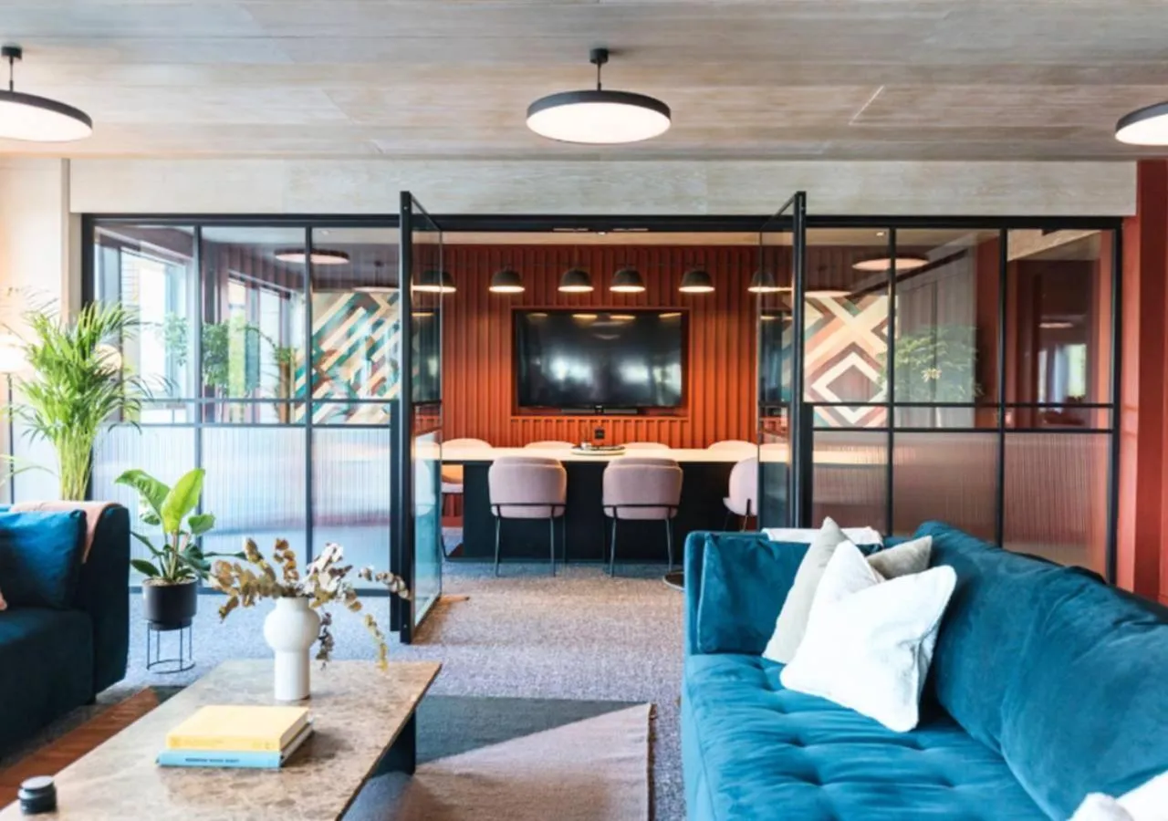 Communal lounge/ TV room in Charles Hope Leeds