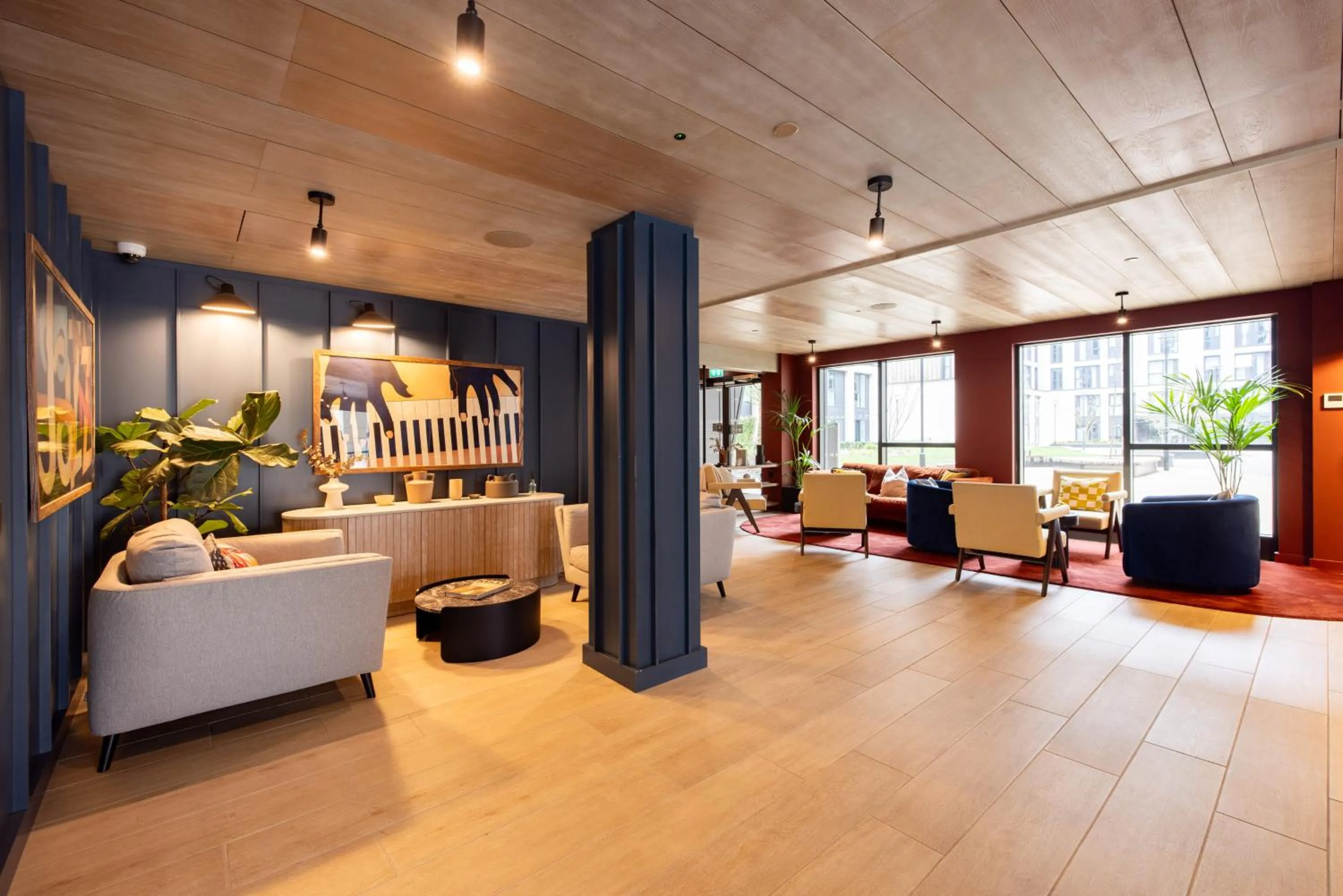 Communal lounge/ TV room in Charles Hope Leeds