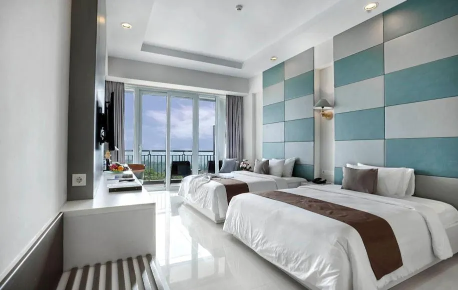 Bed in R Hotel Rancamaya