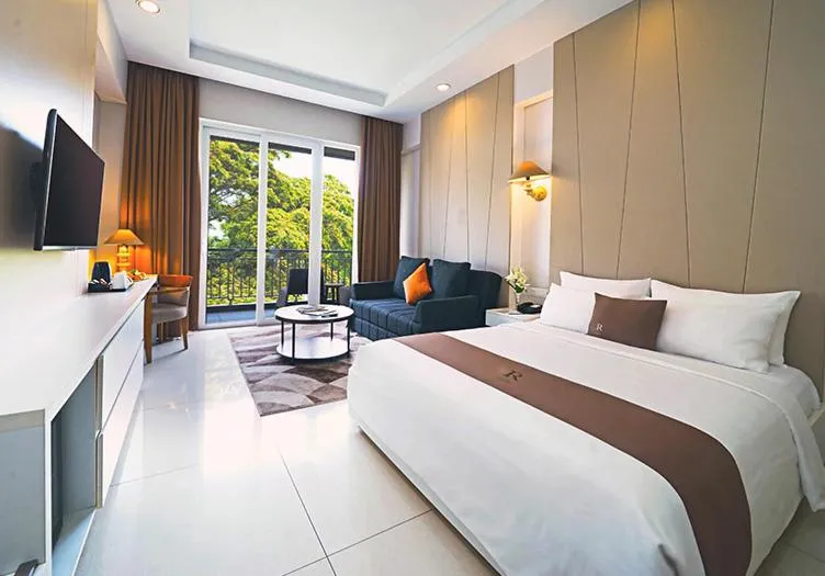 Bed in R Hotel Rancamaya