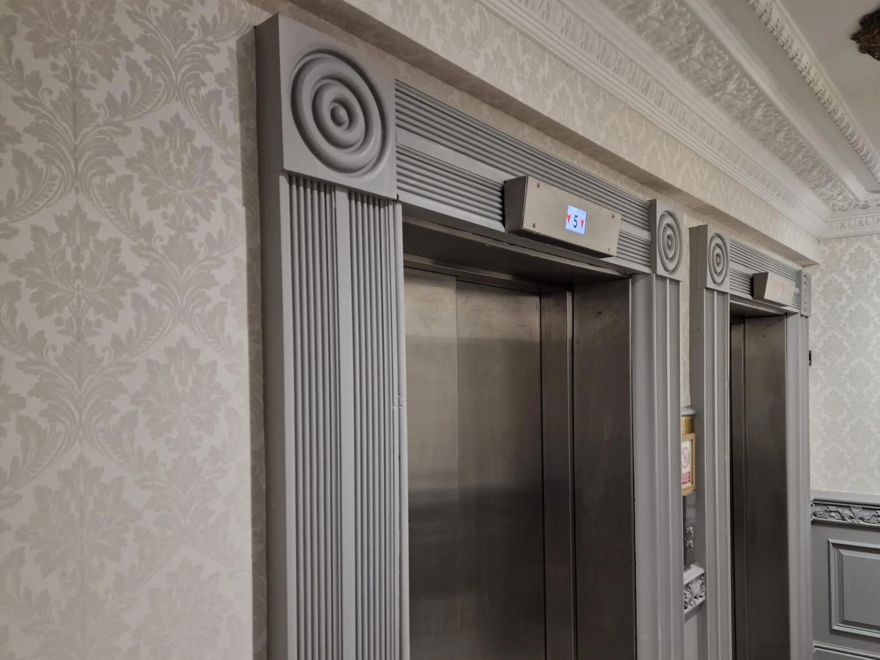 elevator in Britannia Hotel Birmingham New Street Station Birmingham