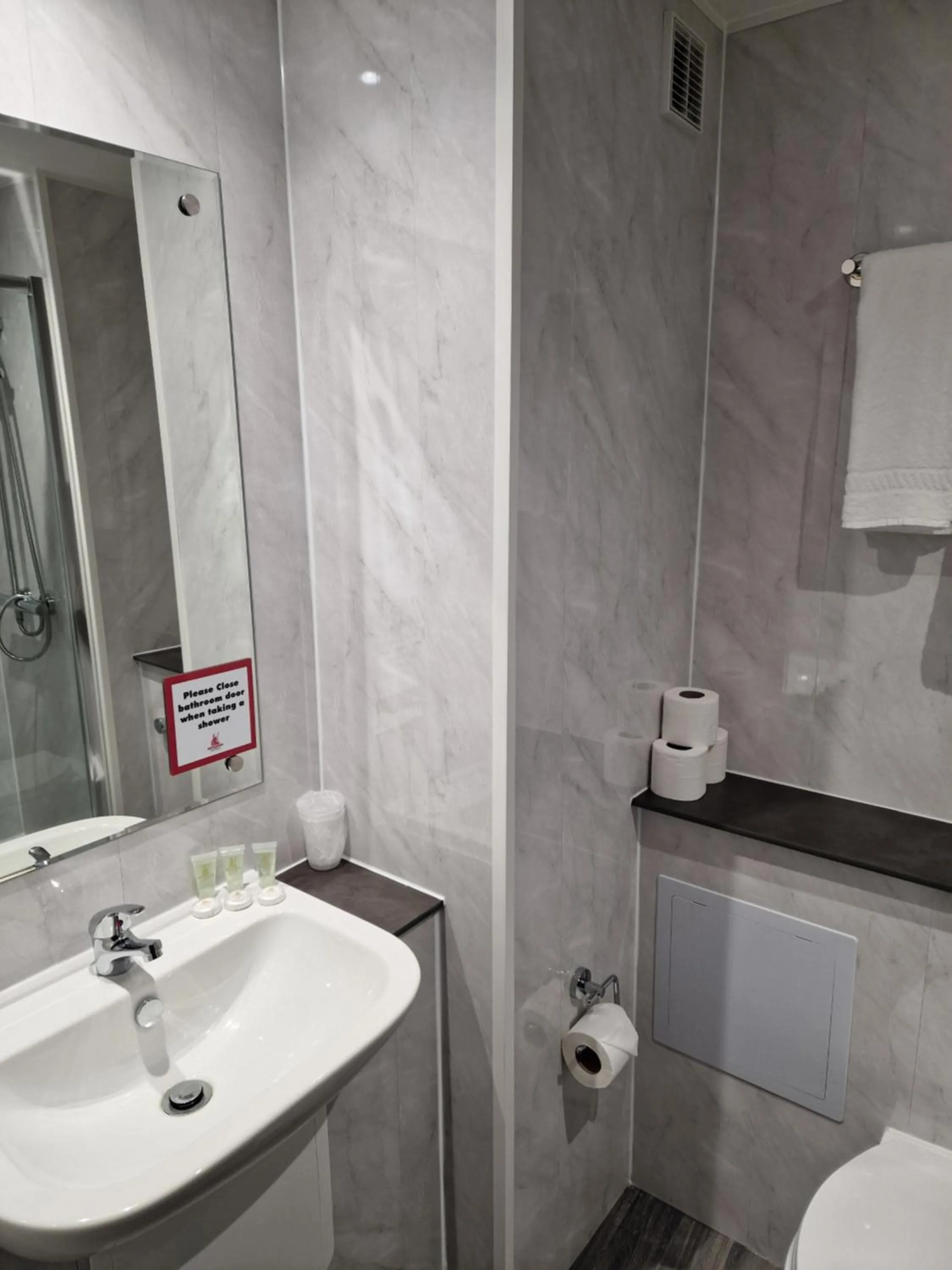 Toilet in Britannia Hotel Birmingham New Street Station Birmingham