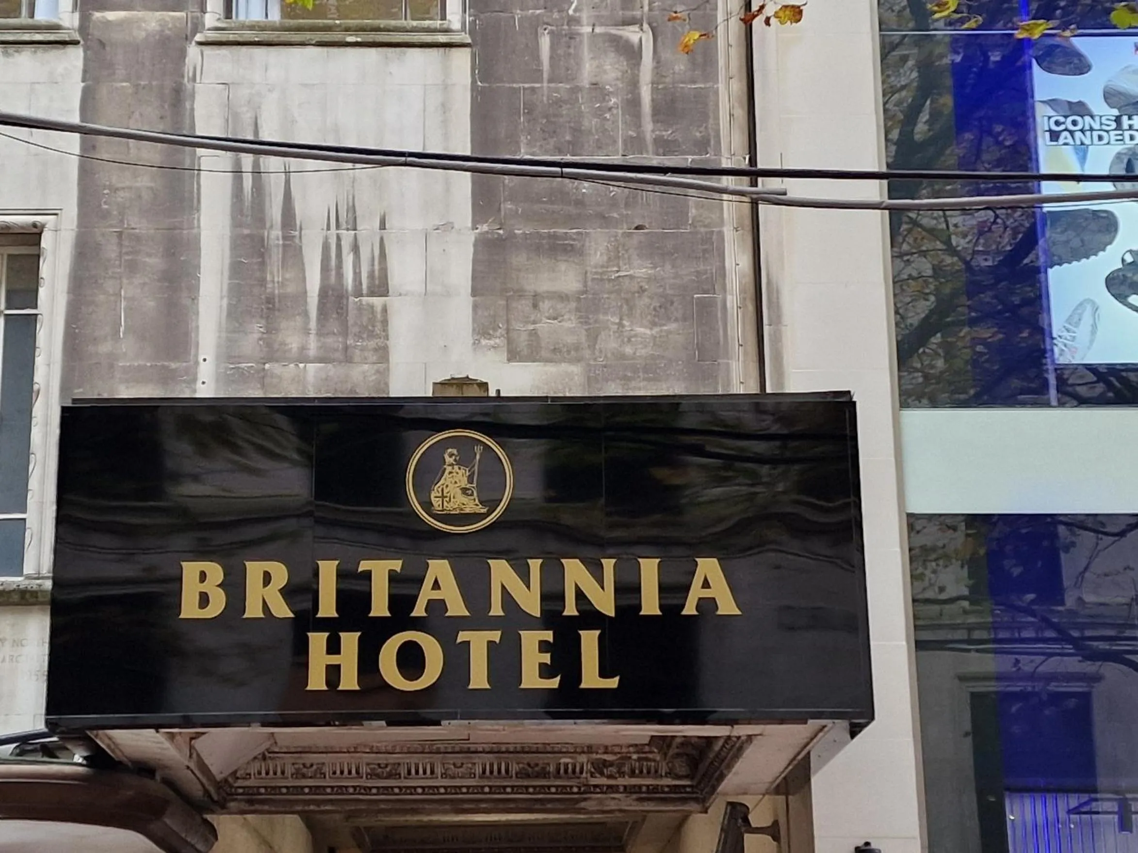 Facade/entrance in Britannia Hotel Birmingham New Street Station Birmingham