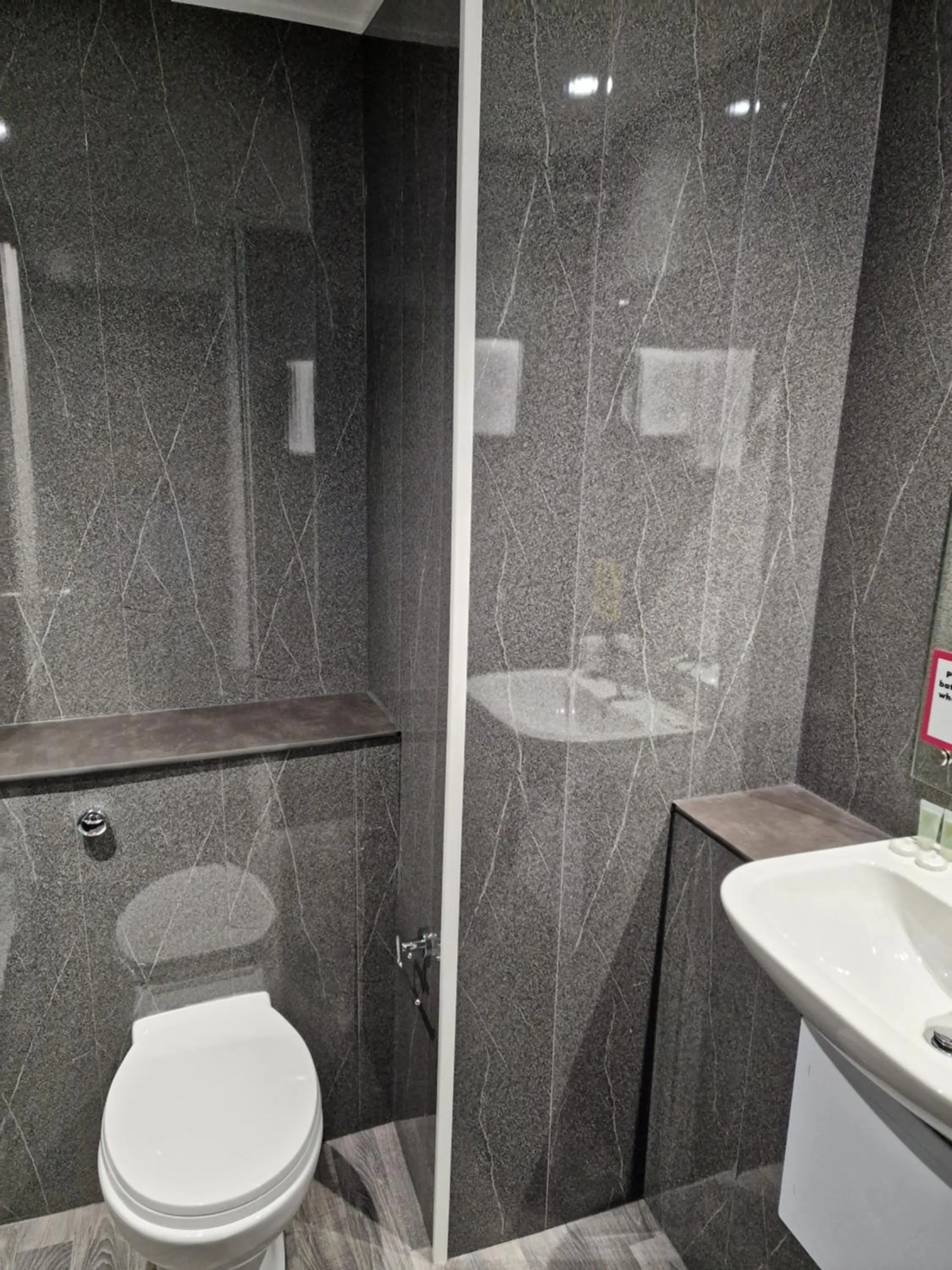 Toilet in Britannia Hotel Birmingham New Street Station Birmingham