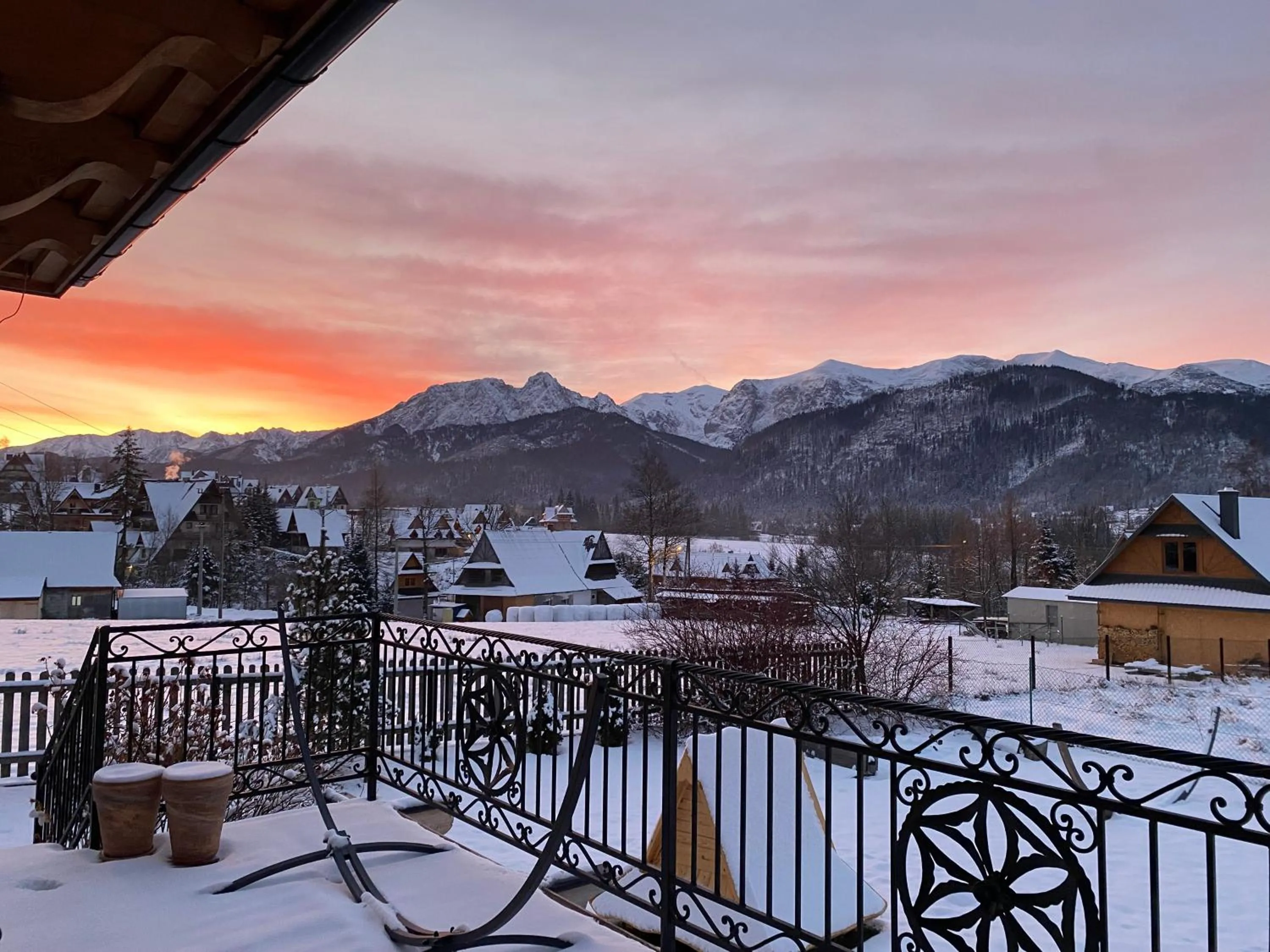 Villa z widokiem na Giewont
