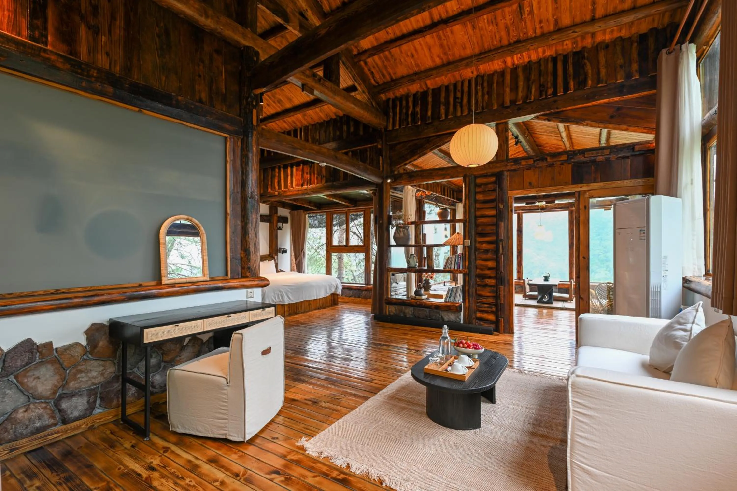 Photo of the whole room in No.5 Valley Lodge