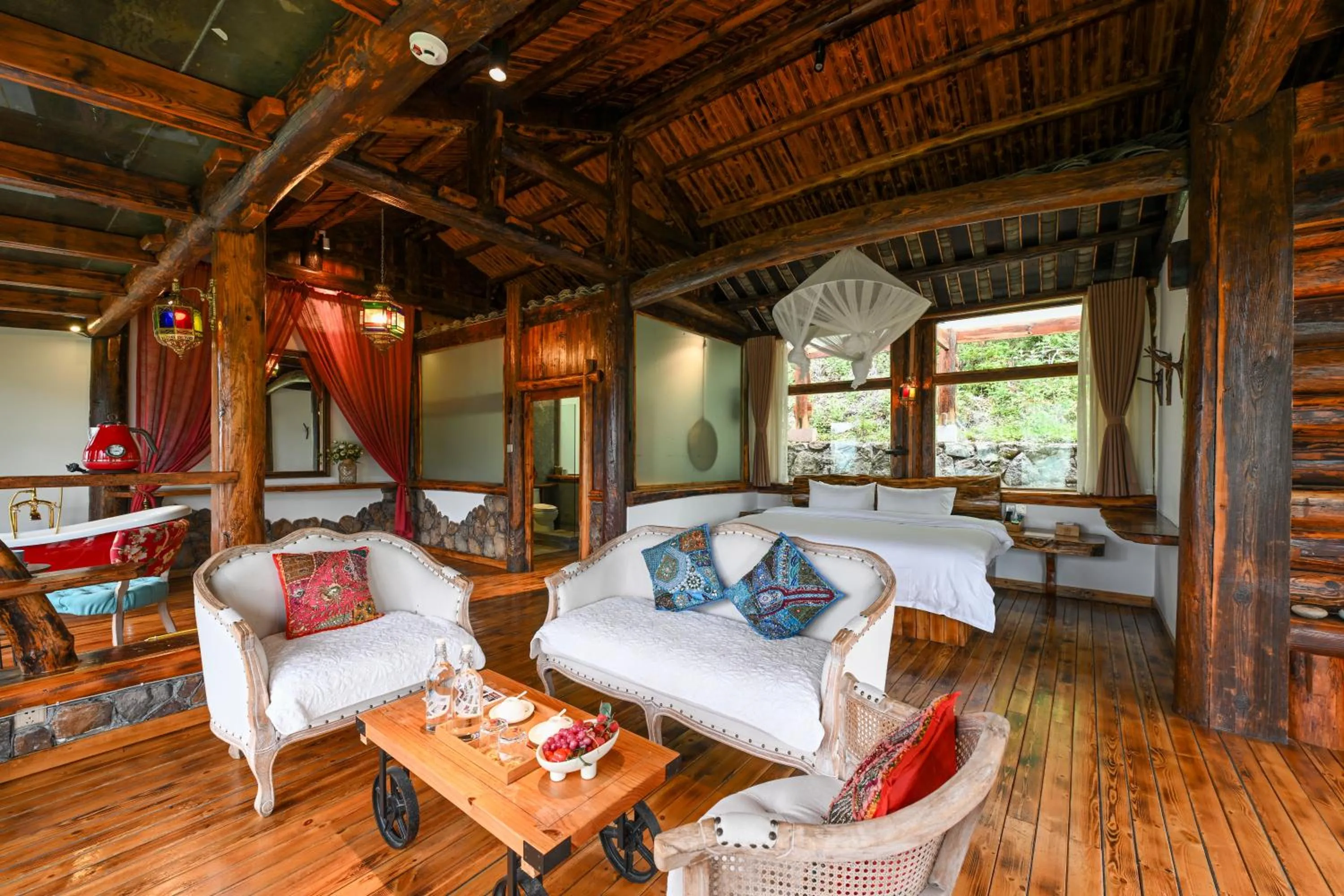 Photo of the whole room in No.5 Valley Lodge