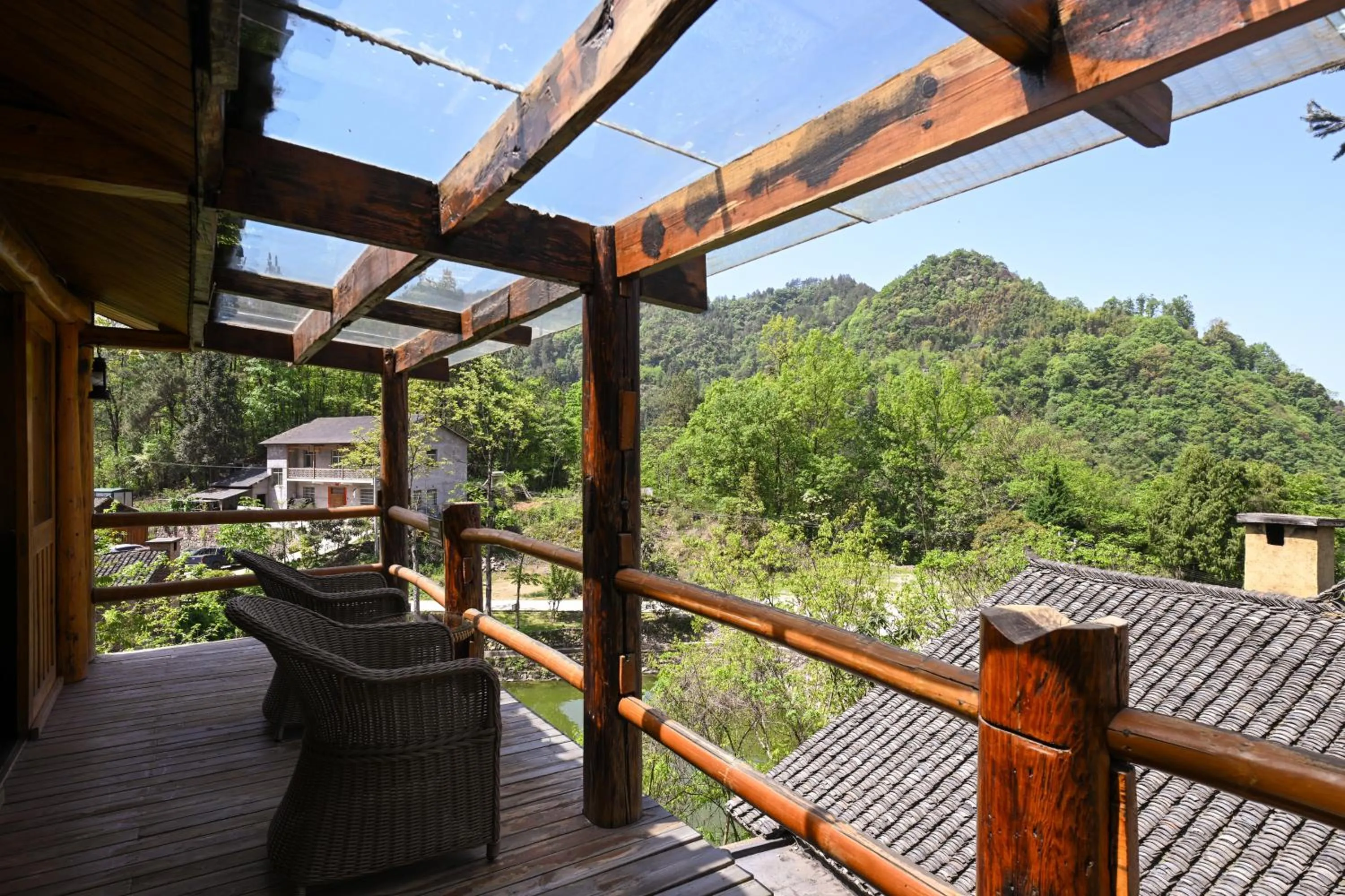 Balcony/Terrace in No.5 Valley Lodge
