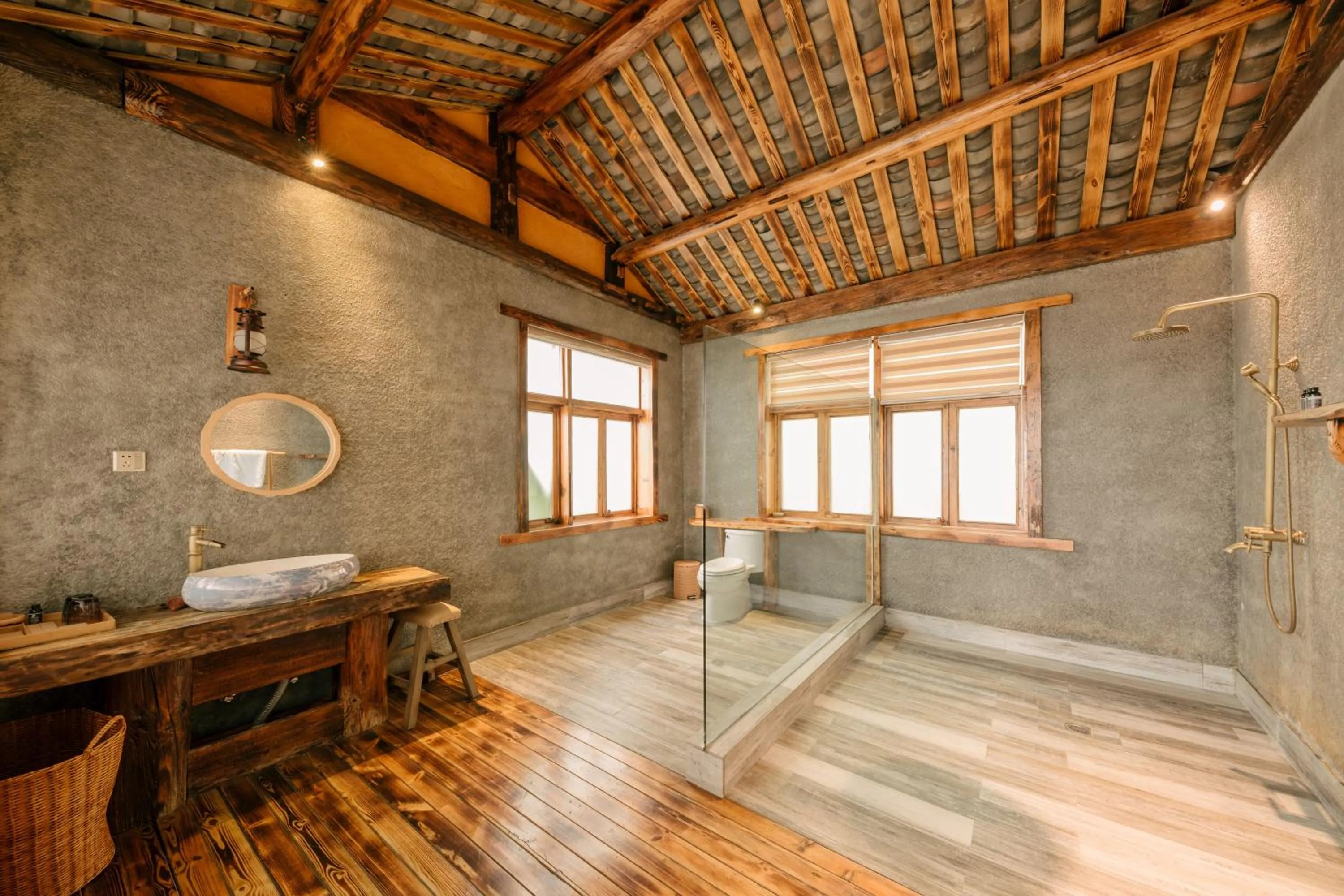 Bathroom in No.5 Valley Lodge