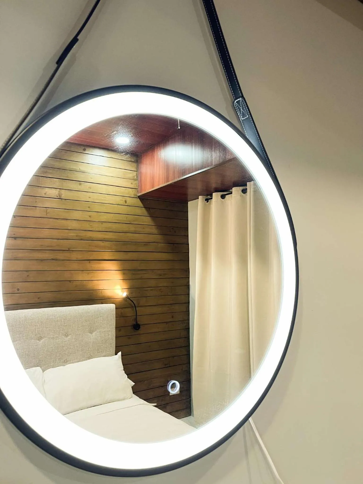 Bed in Cozy Pine Suites