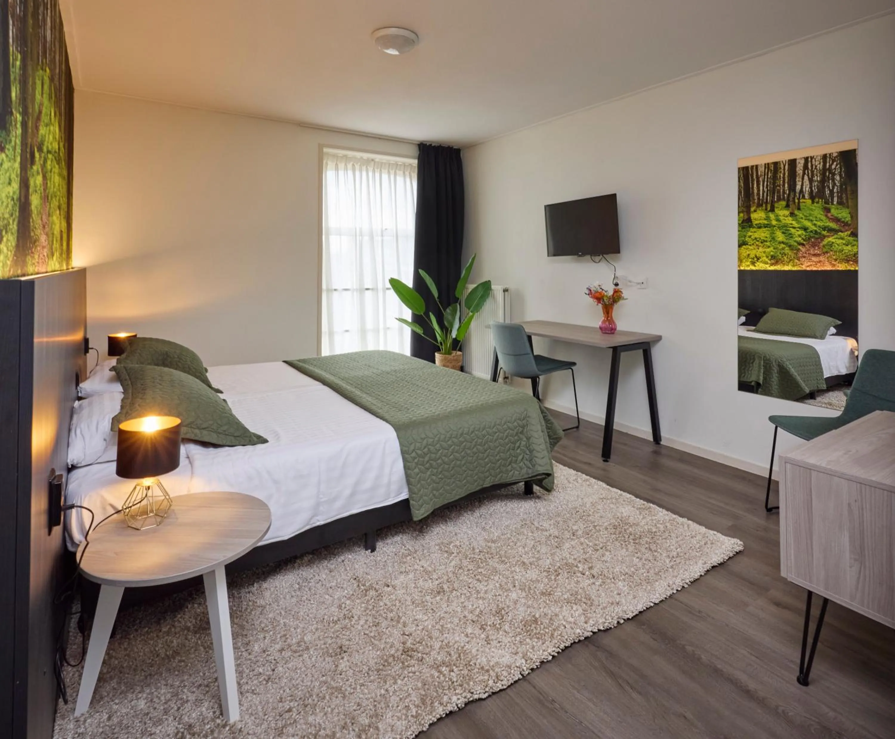 Bedroom, Bed in Hotel 't Gemeentehuis