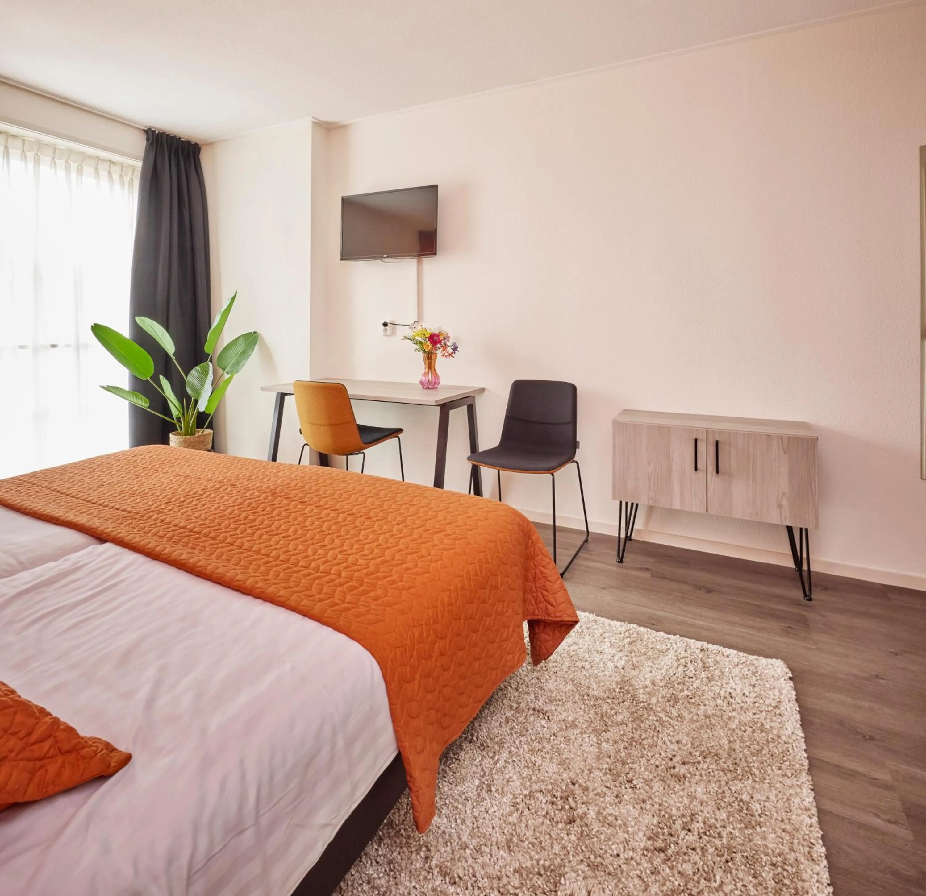 Bedroom, Bed in Hotel 't Gemeentehuis