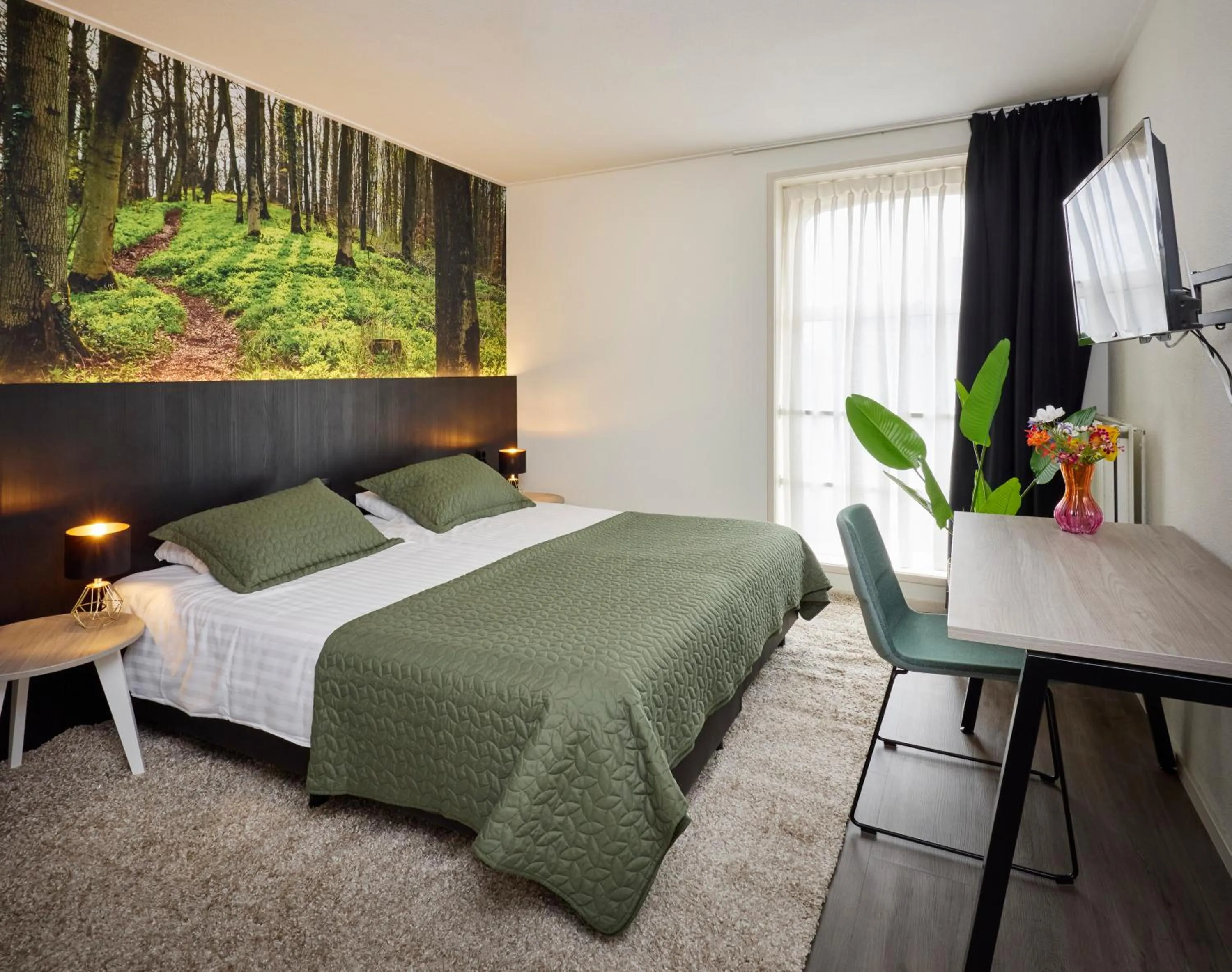 Bedroom, Bed in Hotel 't Gemeentehuis