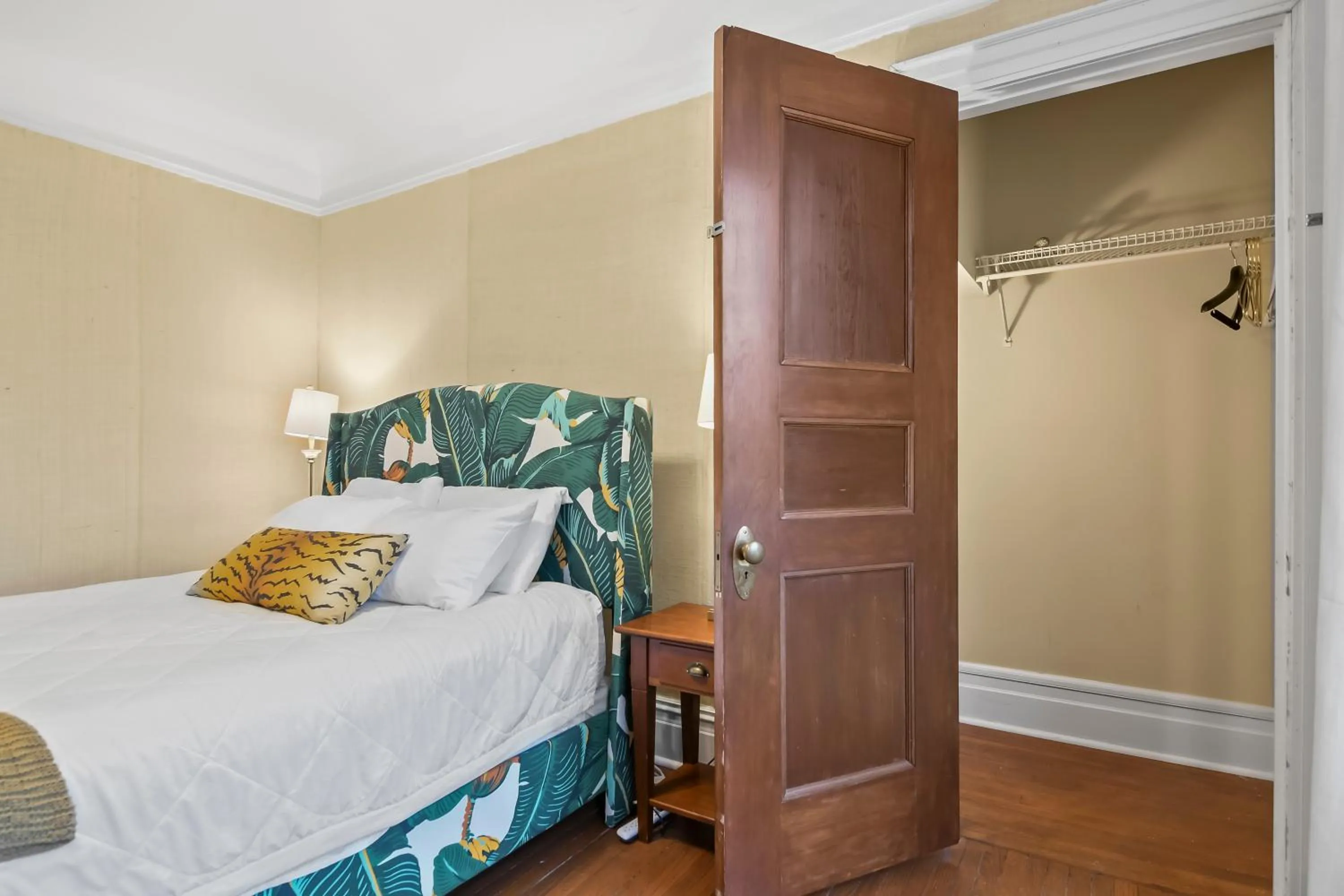 Bed in The Pasfield House