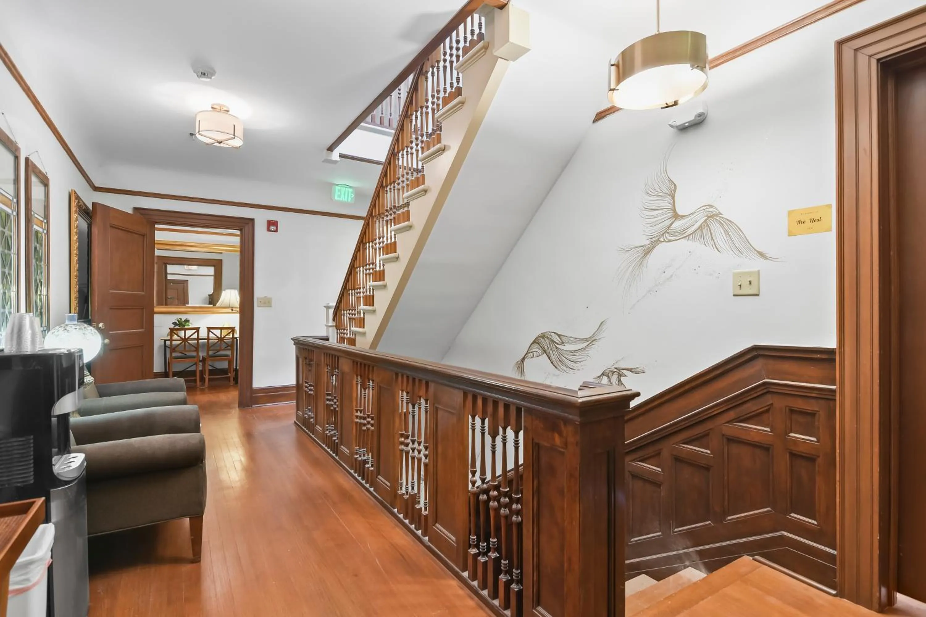 Seating area in The Pasfield House