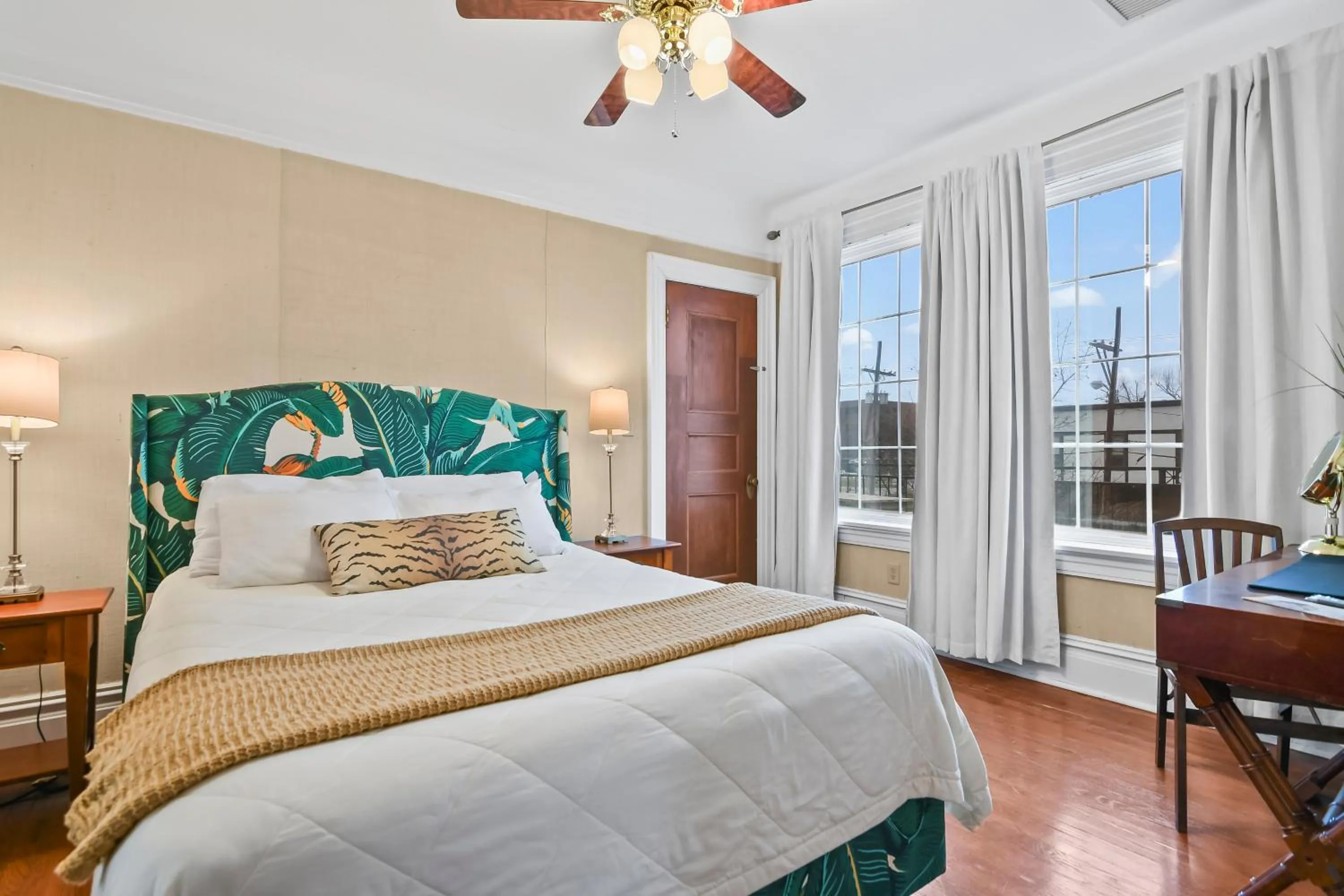 Bed in The Pasfield House