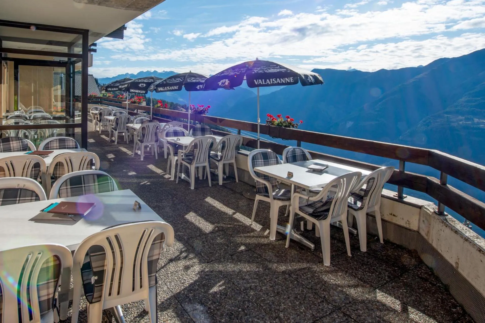 Balcony/Terrace in Ferienwohnungen Zurschmitten