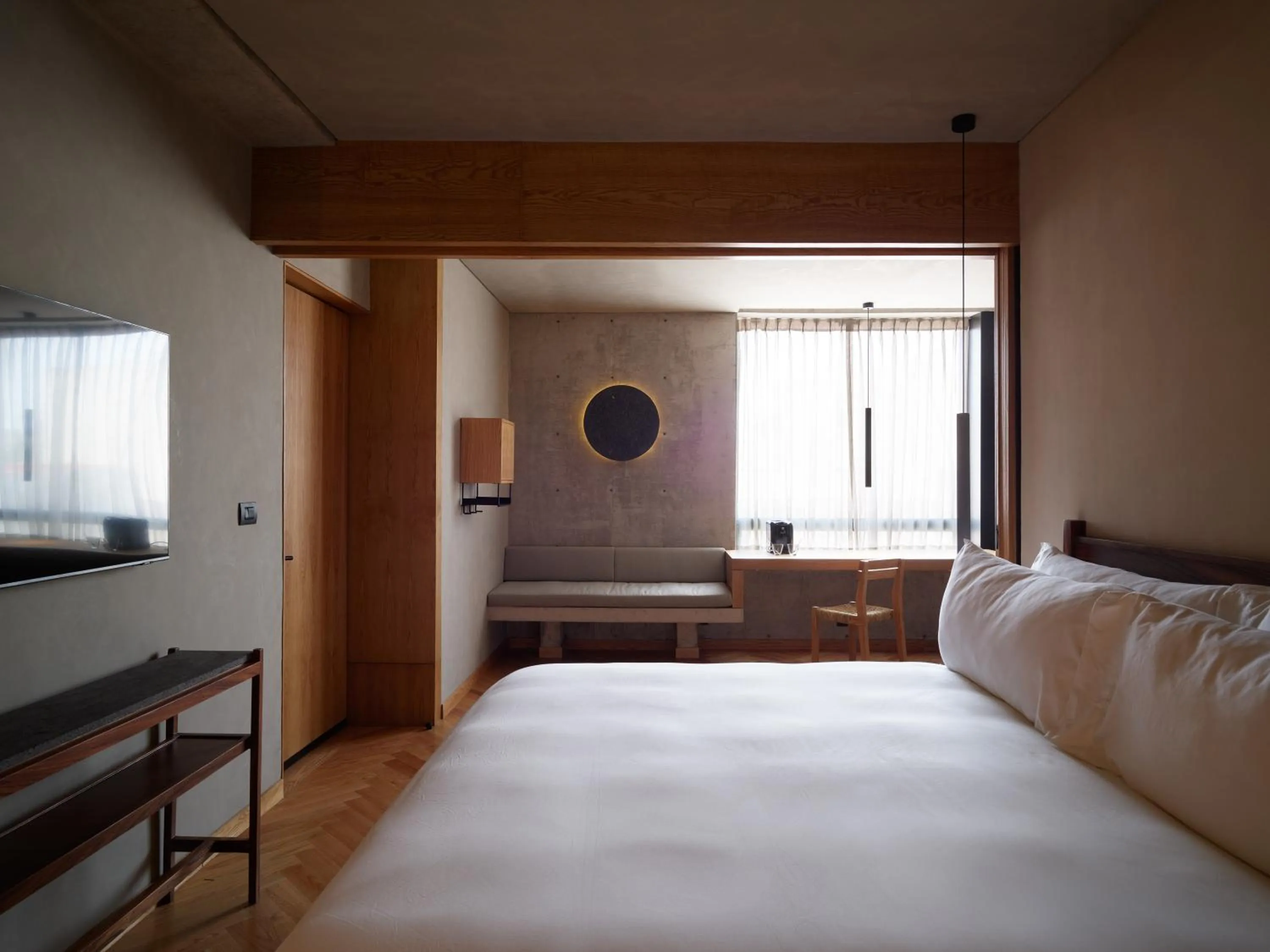 Bed in Maison México Roma