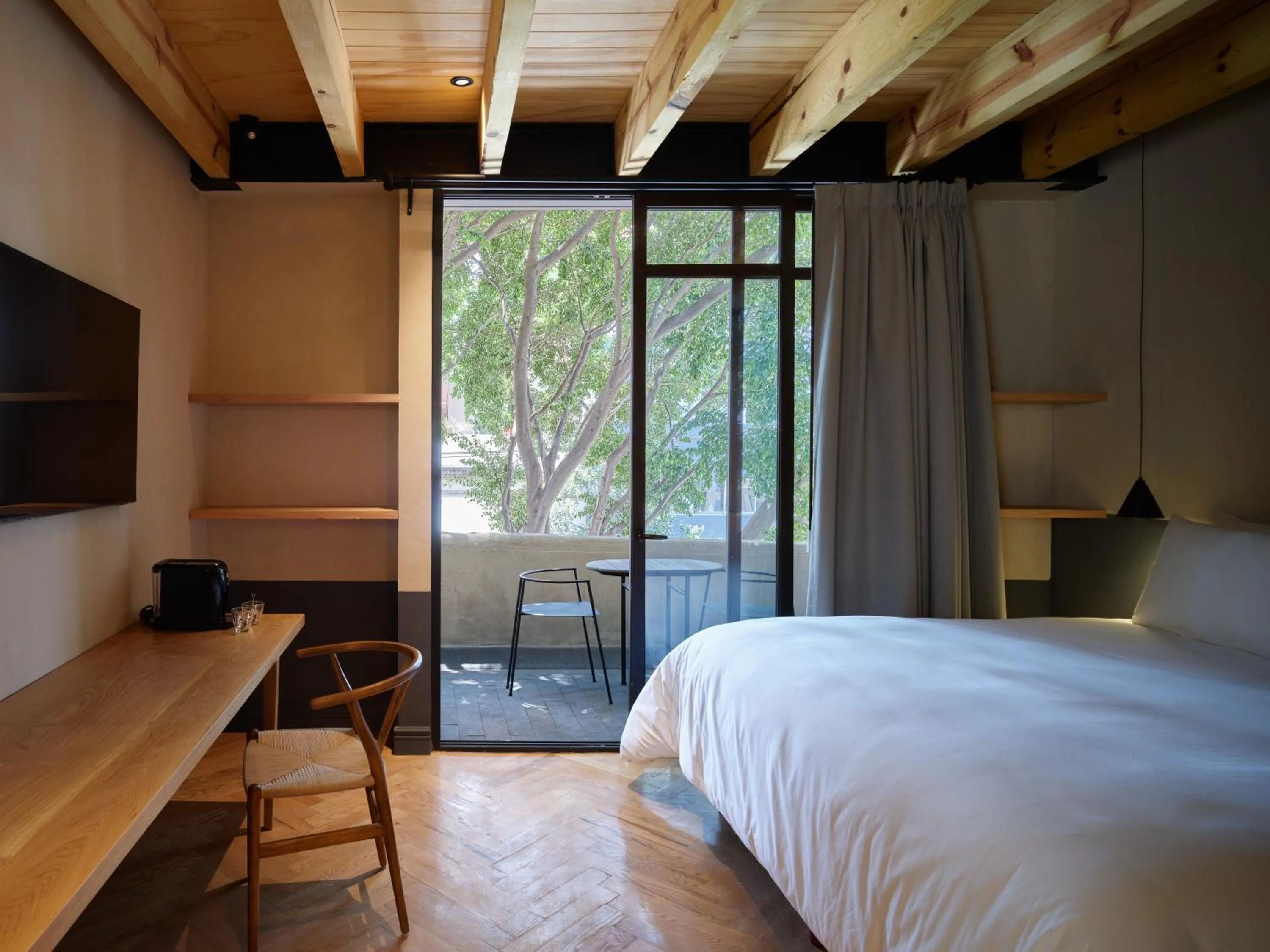 Bed in Maison México Roma