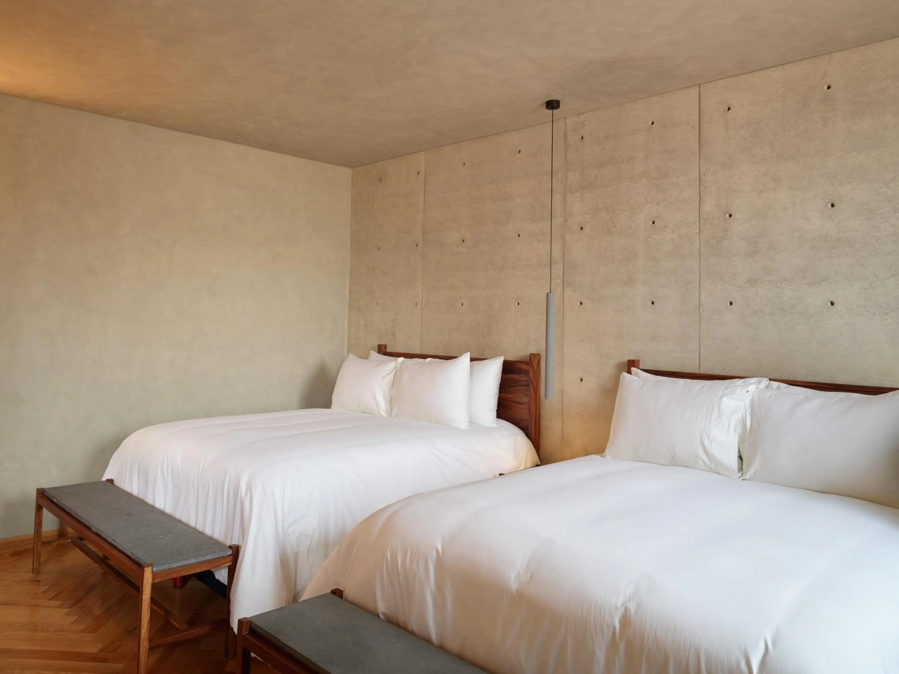 Bed in Maison México Roma