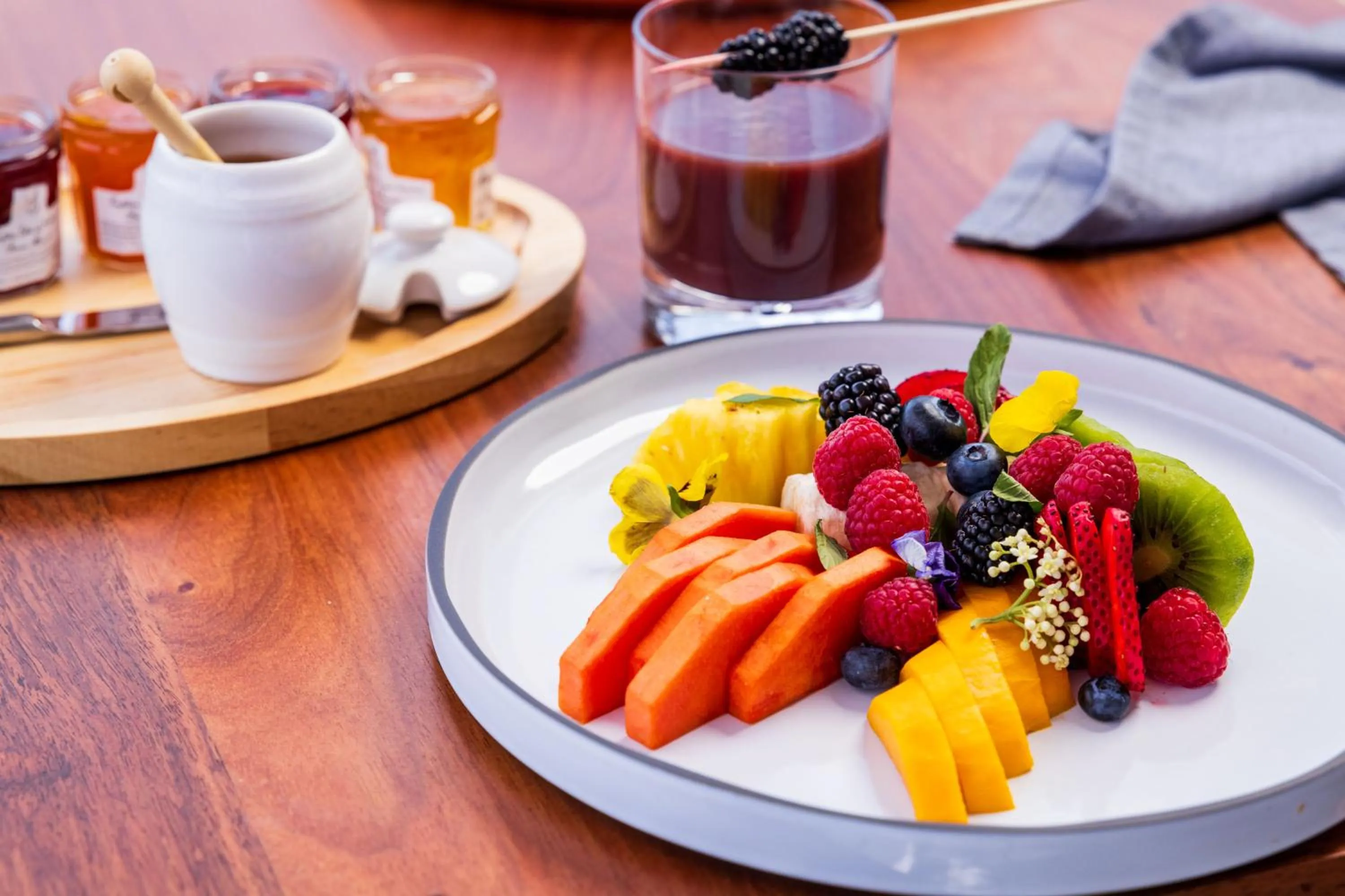 Food and drinks in Maison México Roma